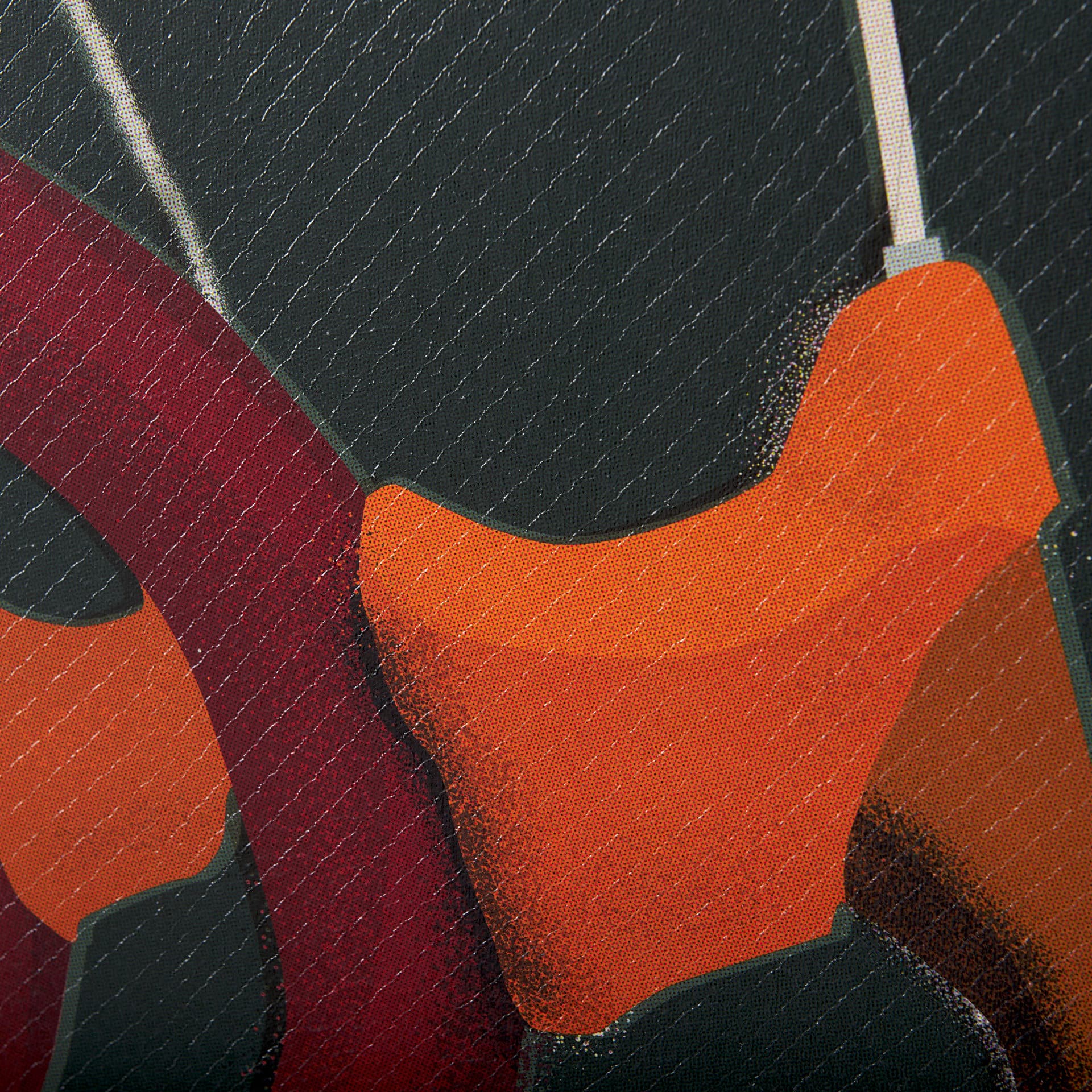 Bike Handle Green by Alarm a Hand Embellished Textured Canvas — product photograph