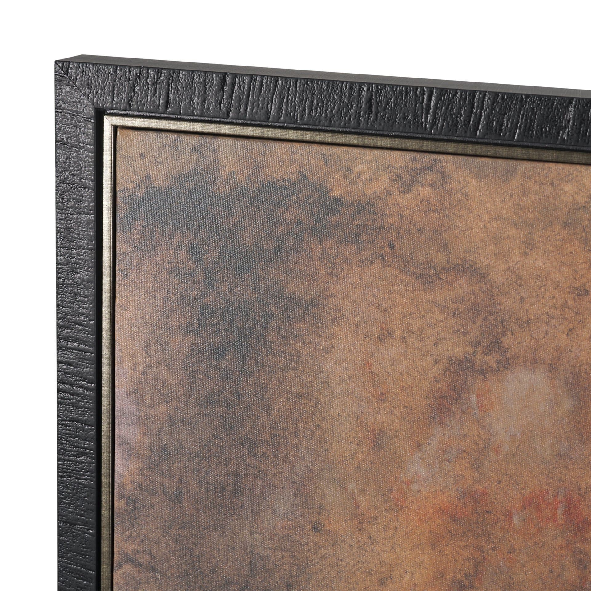 Give or Take by Ira Havuka Hand-Embellished Textured Framed Canvas Artwork — product photograph