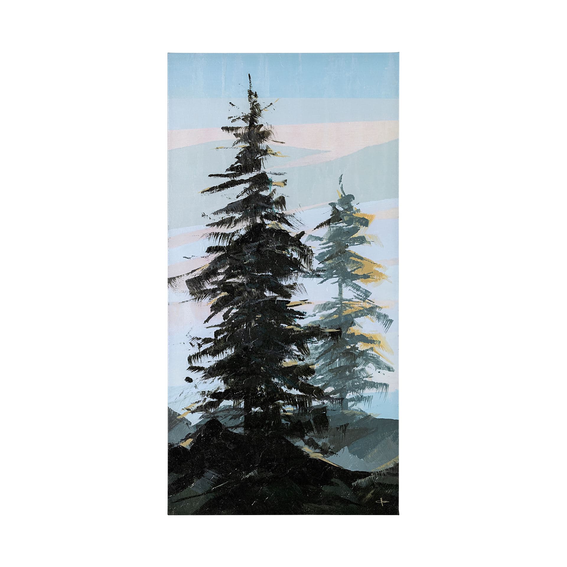 Guardian I by Jonathan Klassen a Hand Embellished Textured Canvas — product photograph
