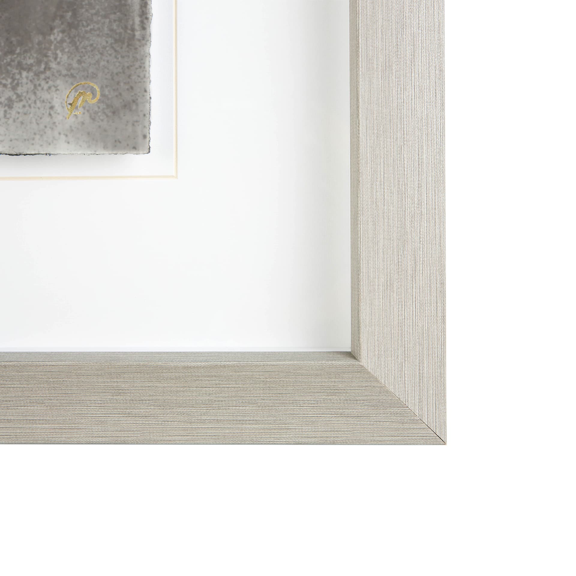 India Pattern II by Studio M a handmade Original Framed Artwork under Glass — product photograph