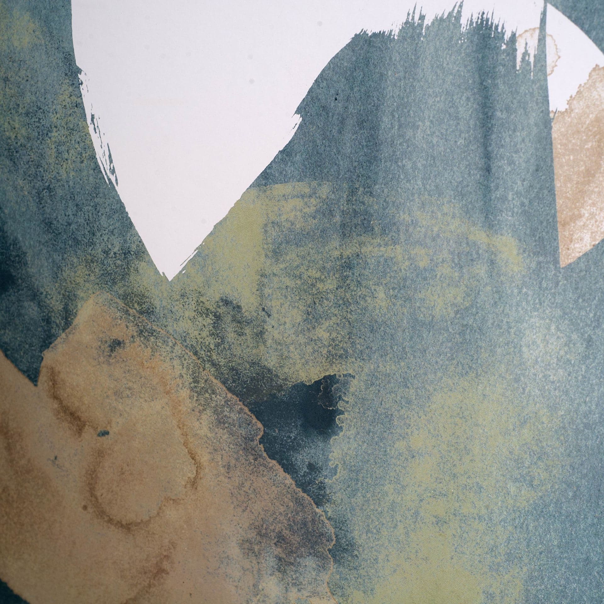 Agate Gesture I by June Vess a Hand Embellished Textured Framed Art Print Matted under Glass — product photograph
