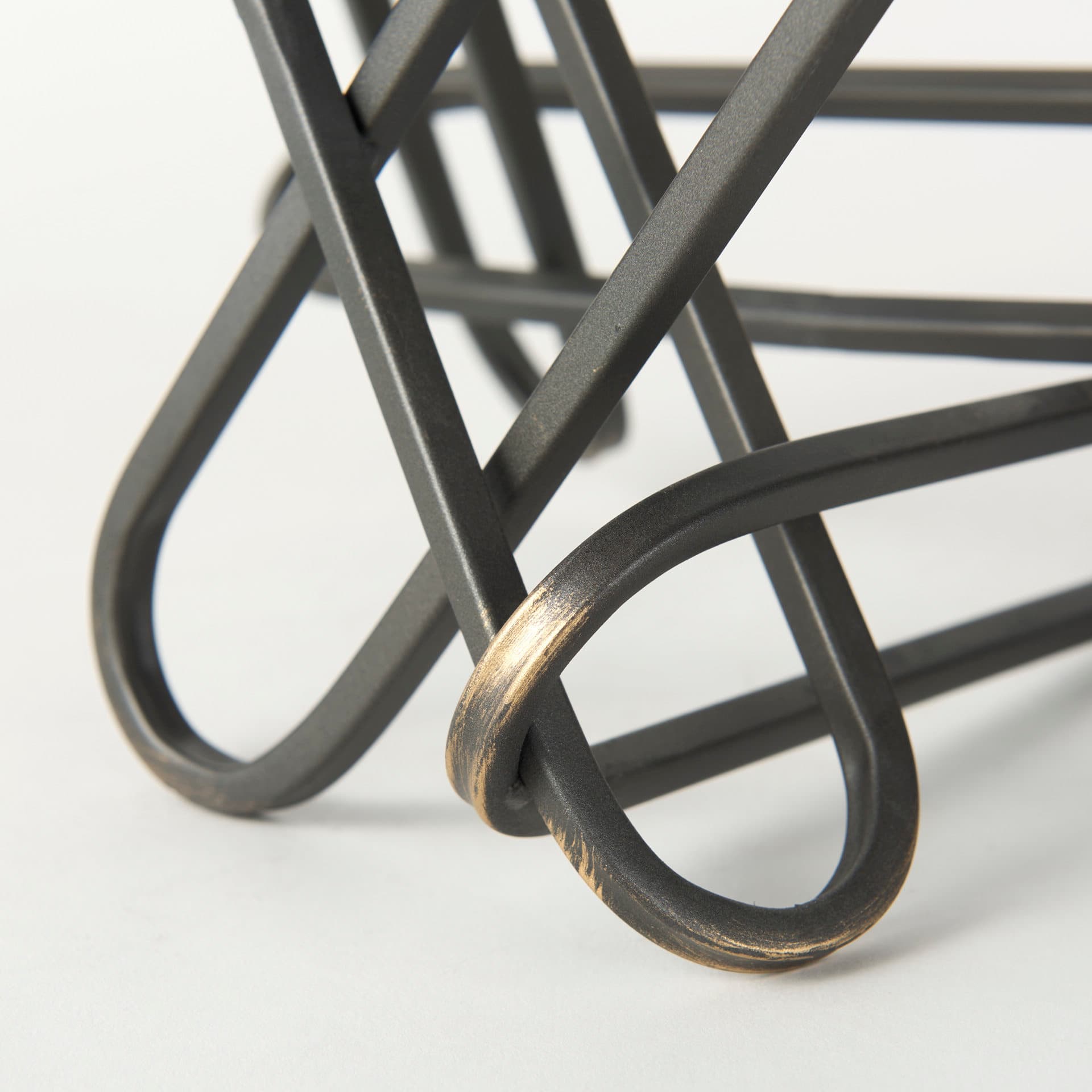 Henderson 12.2L x 9.1W x 9.1H Black Metal Paperclip Decorative Object — product photograph