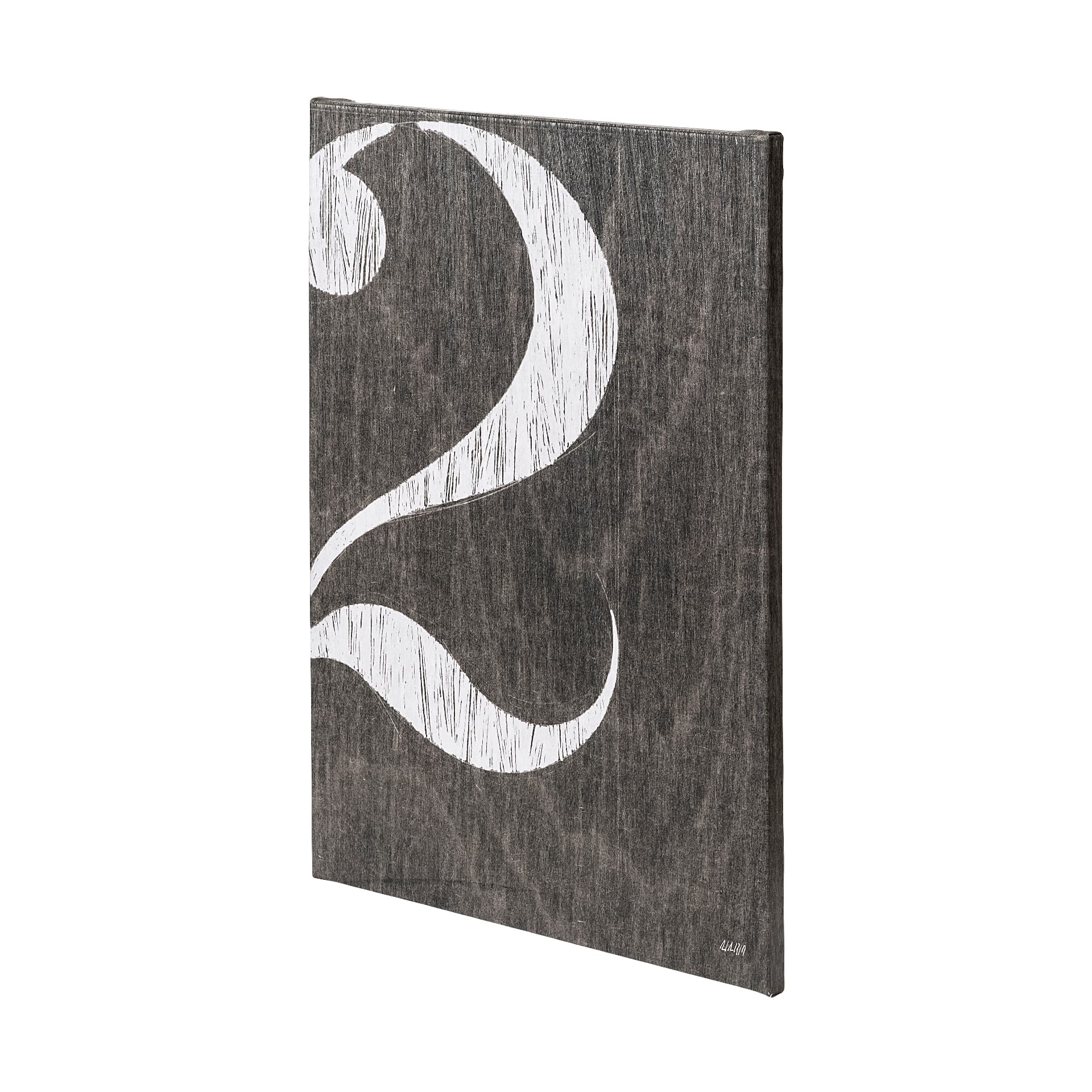 Value Collector 2 by Alarm a Hand Embellished Textured Canvas — product photograph