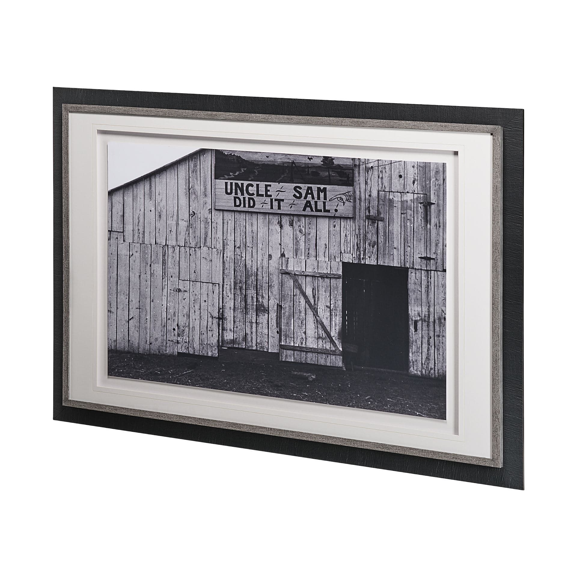 Words of Wisdom by The Vintage Collection Hand Embellished Framed Art Photo Matted under Glass — product photograph