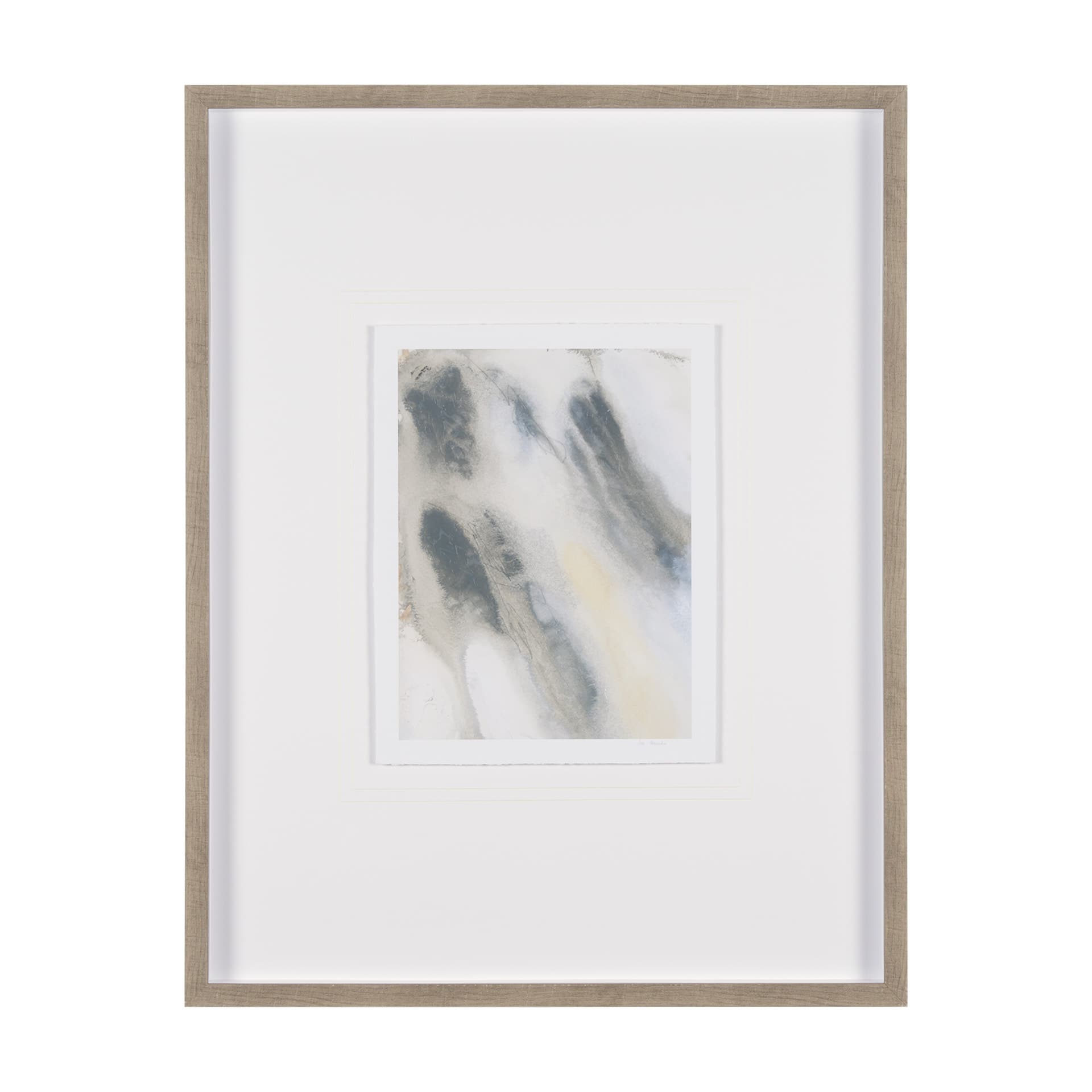 Retreating Tide I by Ira Havuka a Hand Embellished Framed Art Print Matted under Glass — product photograph