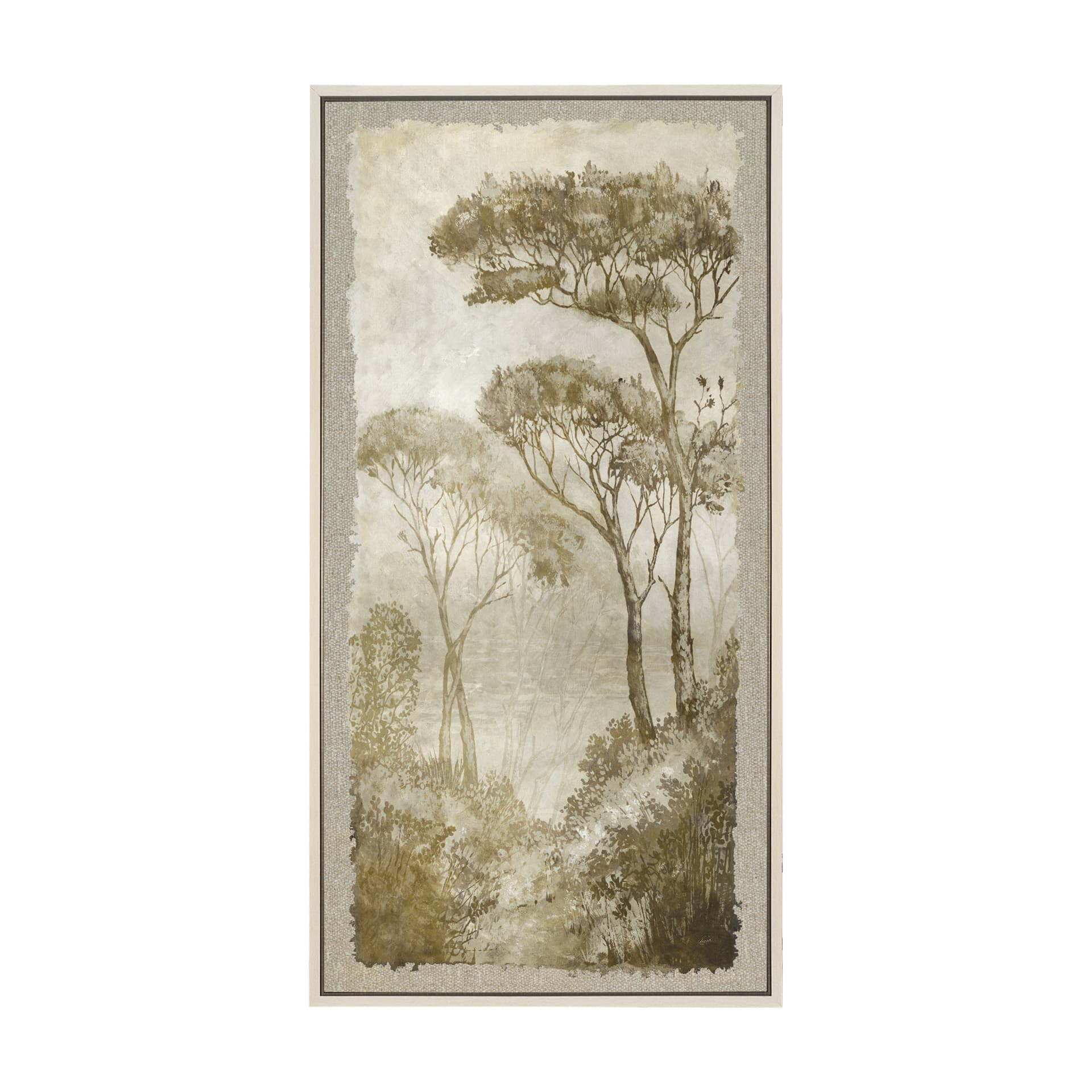 Timeless Vista III by Mercana Studio Hand-Embellished Textured Framed Canvas Artwork — product photograph