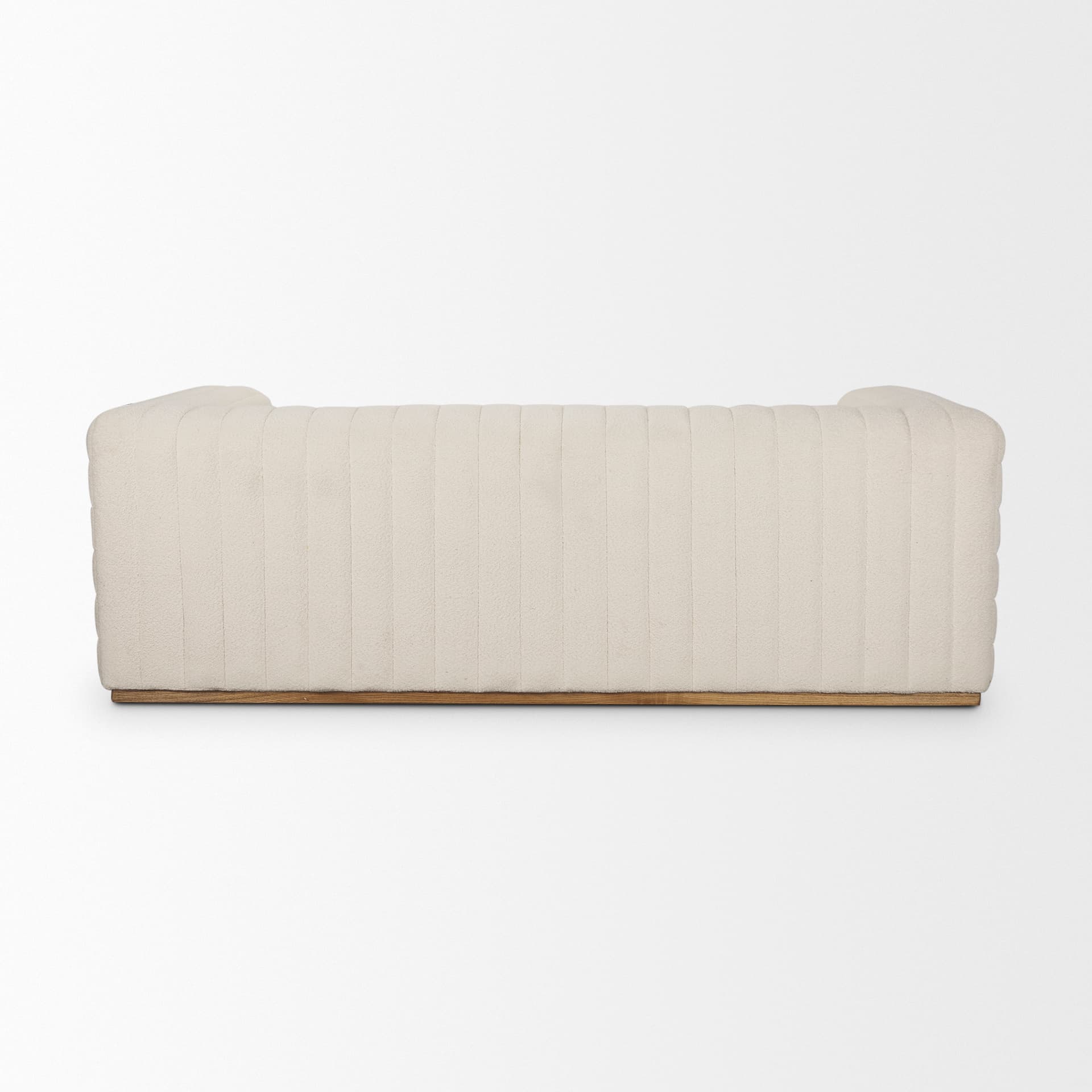 Ricciardo Cream Boucle 3-Seater Sofa — product photograph