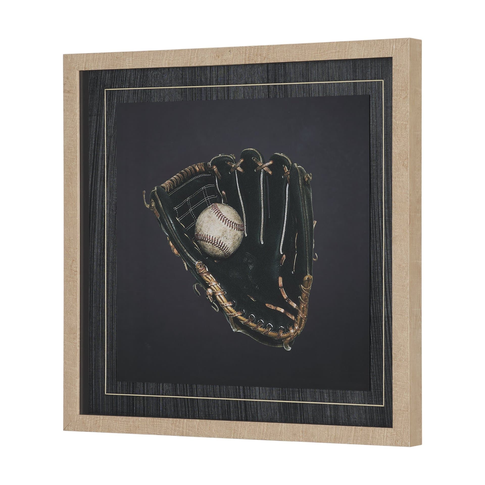 Double Play VII by Mercana Studio Textured Framed Art Print Matted under Glass — product photograph