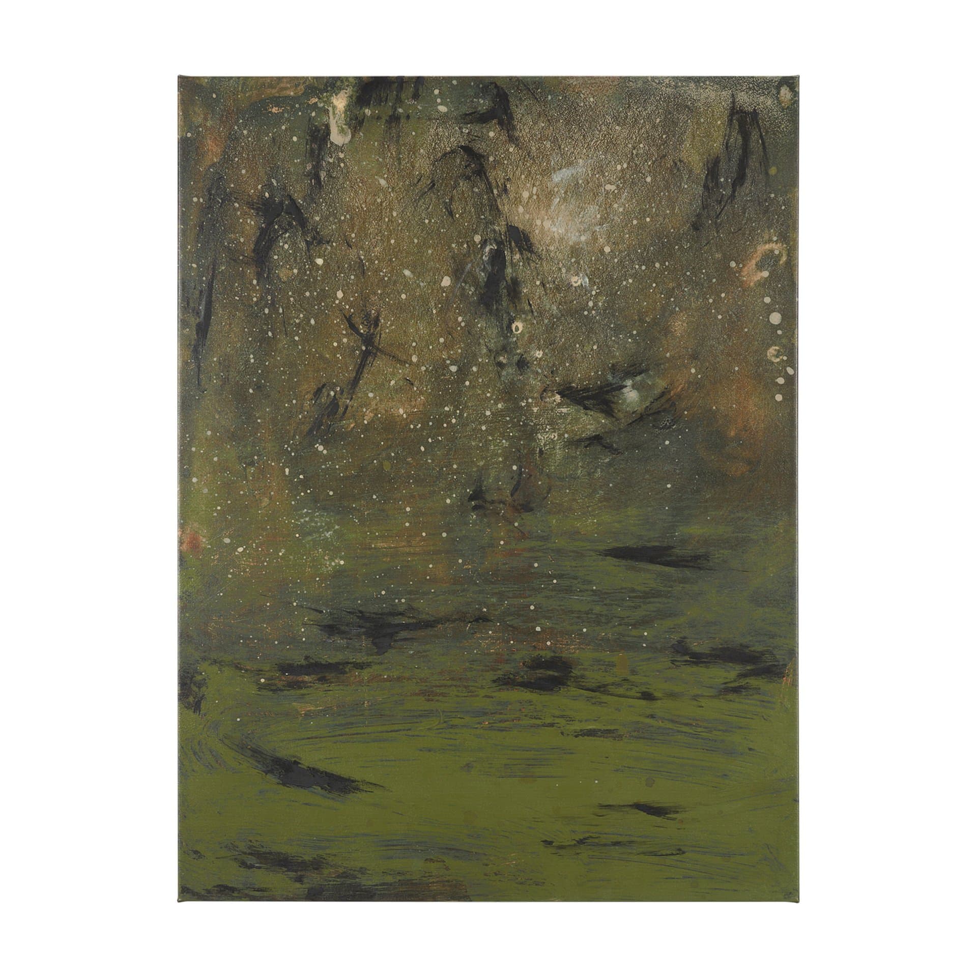 Subtle Stirring by Mercana Studio Hand-Embellished Textured Canvas — product photograph