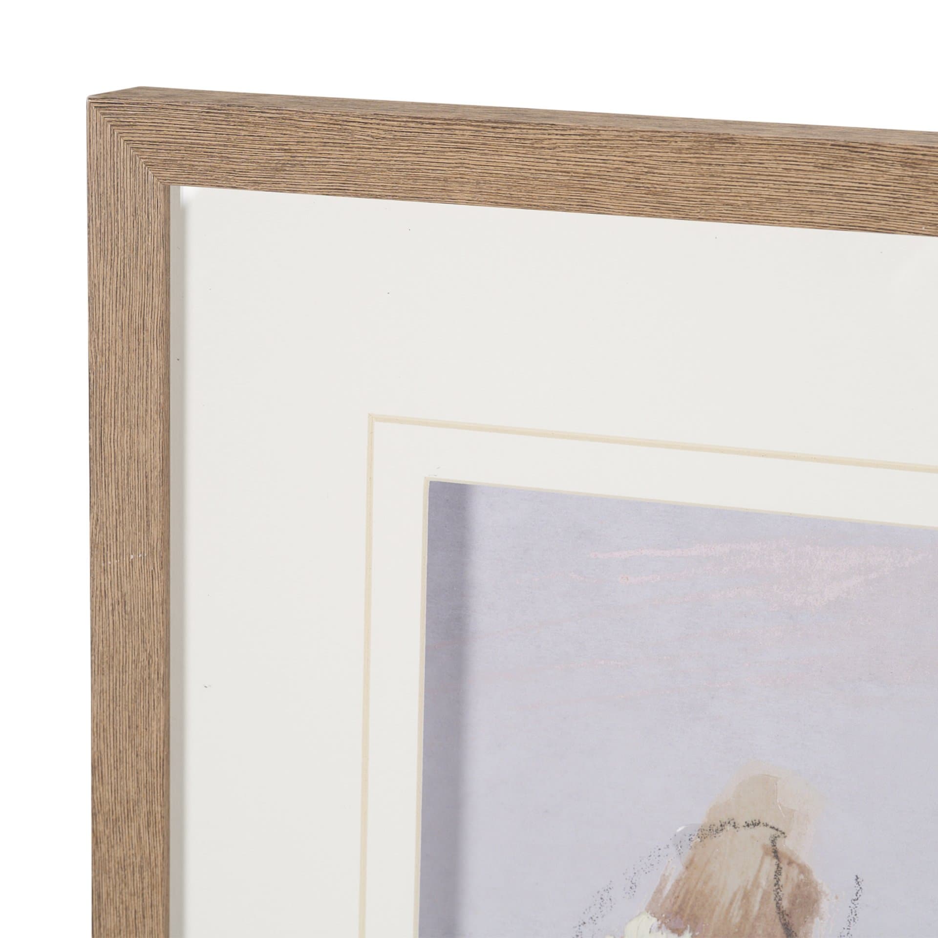 Abstract Autumn 3 by Mercana Studio Hand-Embellished Textured Framed Artwork Matted under Glass — product photograph