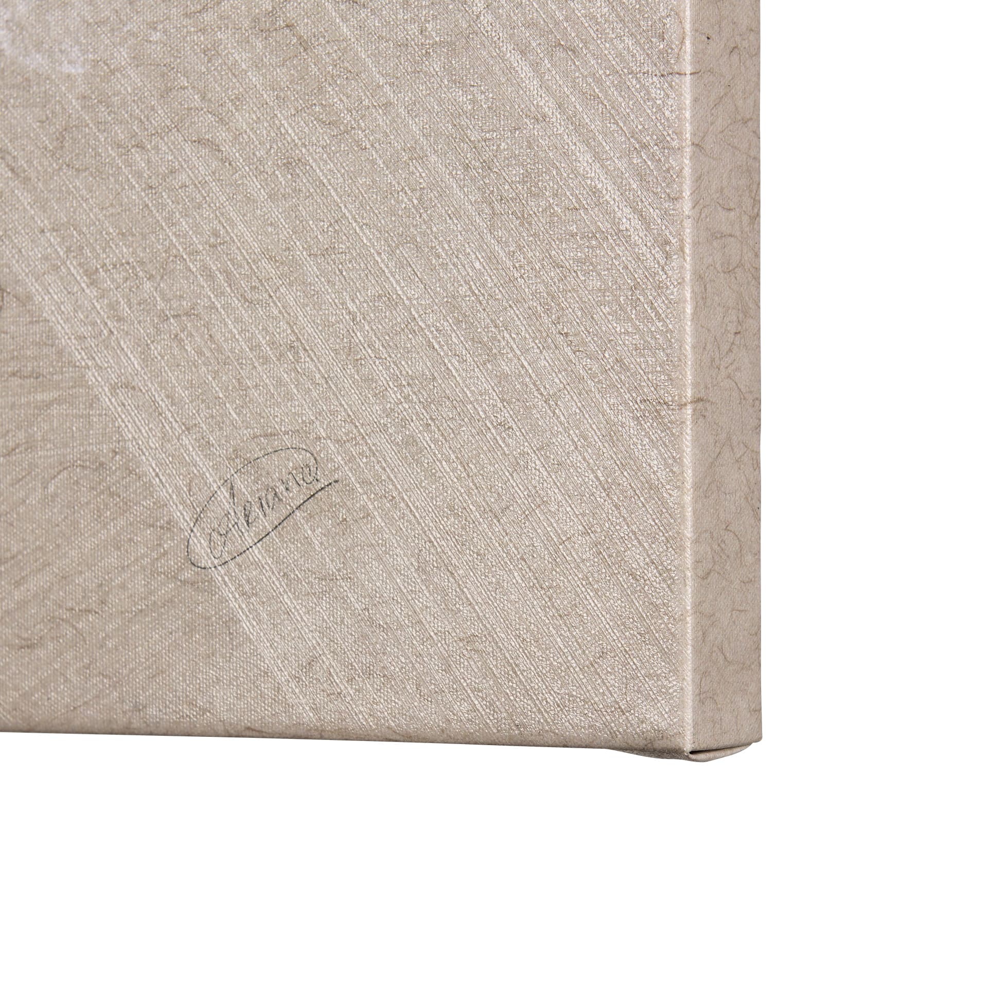 Sketch of animal I (Wild sheep) by Mercana Studio a Hand Embellished Textured Canvas — product photograph