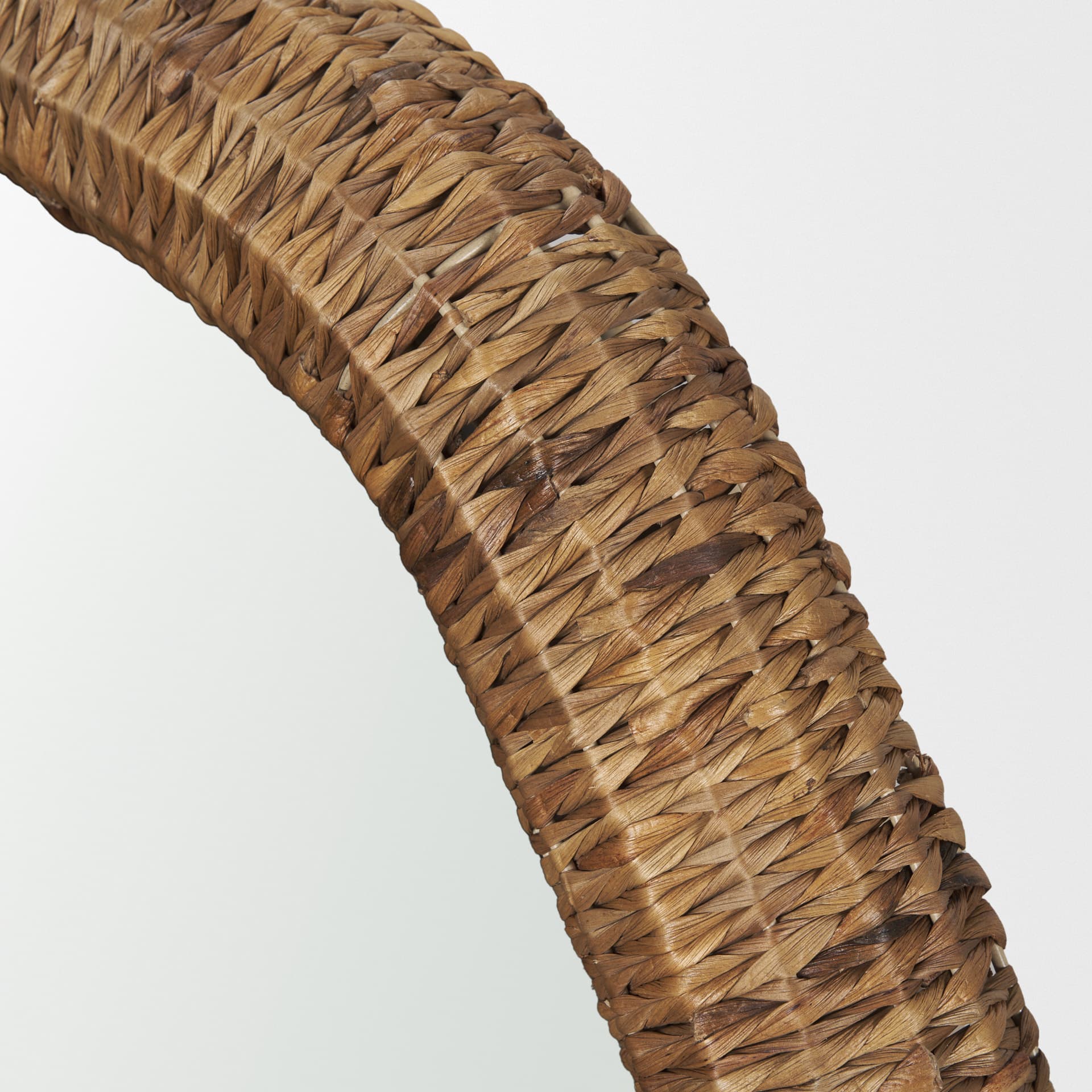 Warrick 36" Woven Water Hyacinth Mirror — product photograph