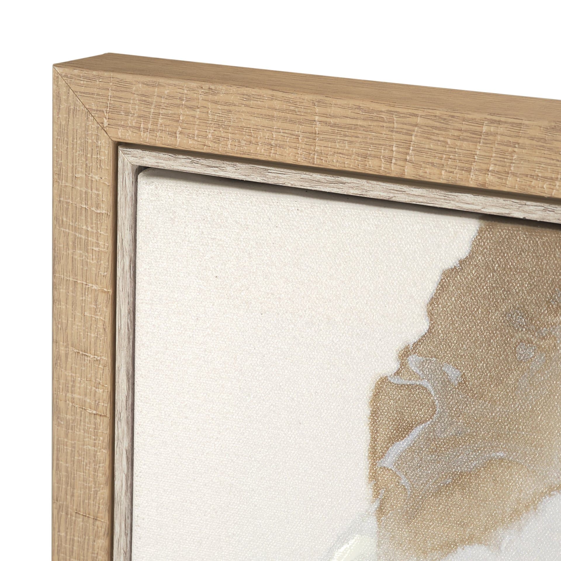 Inclination I by Ira Havuka Hand-Embellished Textured Framed Canvas Artwork — product photograph