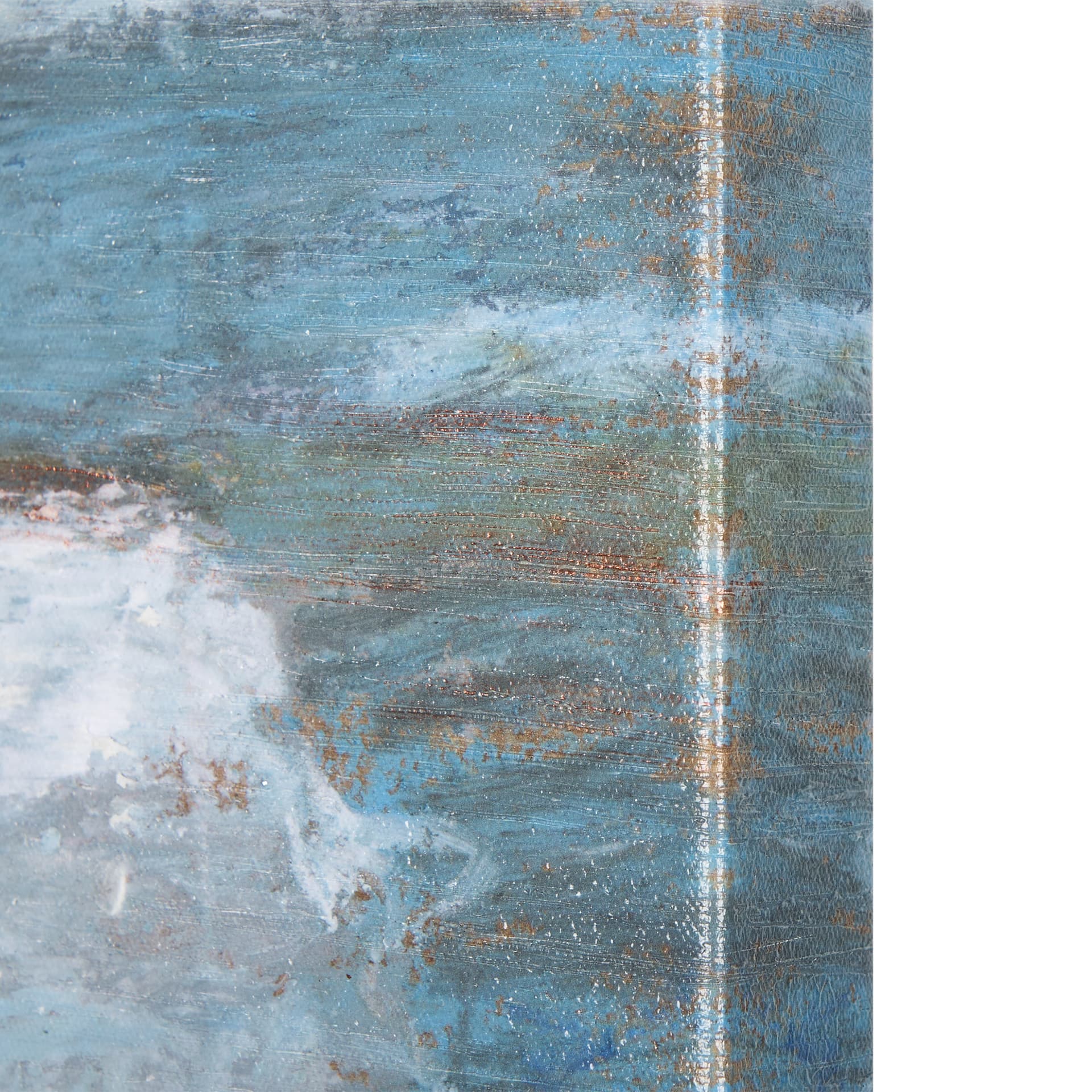 Cloud Bay I by Mercana Studio a Hand Embellished Textured Canvas — product photograph