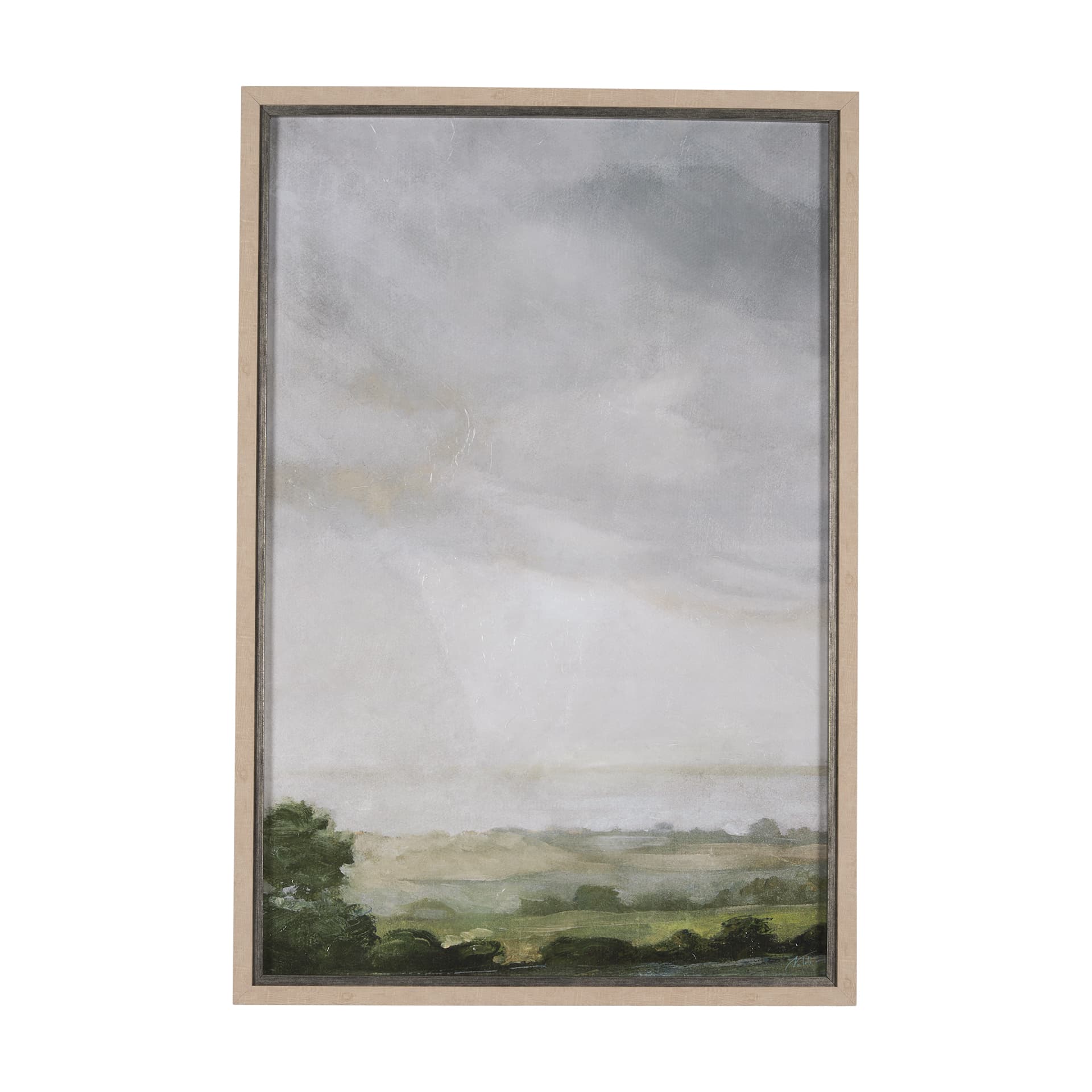 Soft Shadows I by Mercana Studio a Hand Embellished Textured Framed Art Print — product photograph