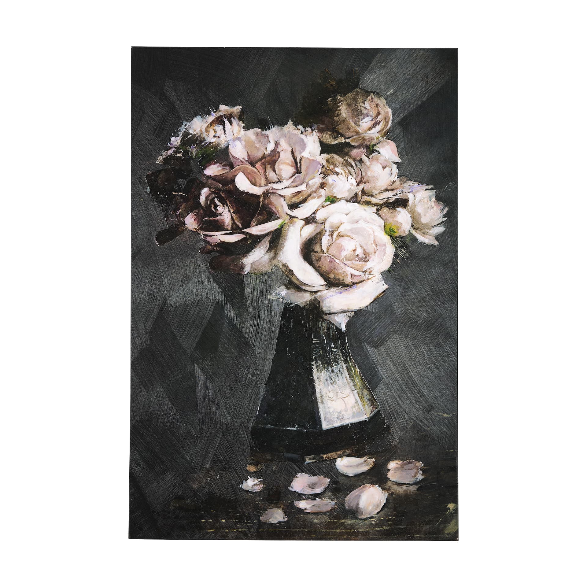 Still life flowers IV by Mercana Studio a Hand Embellished Textured Canvas — product photograph