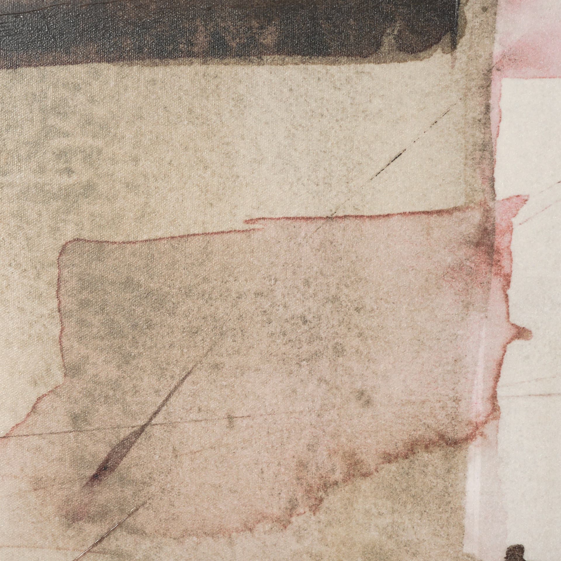 Quiet Constructs I by Mercana Studio Hand Embelished Textured Framed Artwork Matted — product photograph