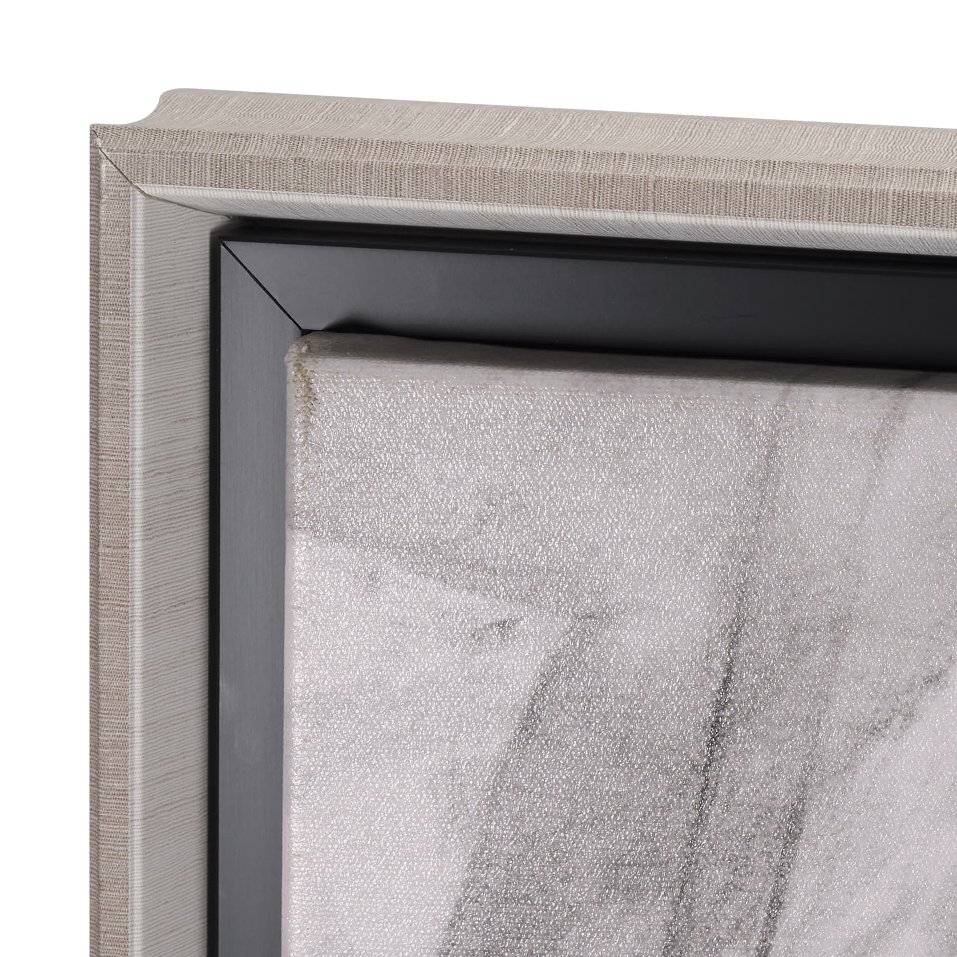Tall Ship II by Mercana Studio a Hand Embellished Textured Framed Canvas — product photograph