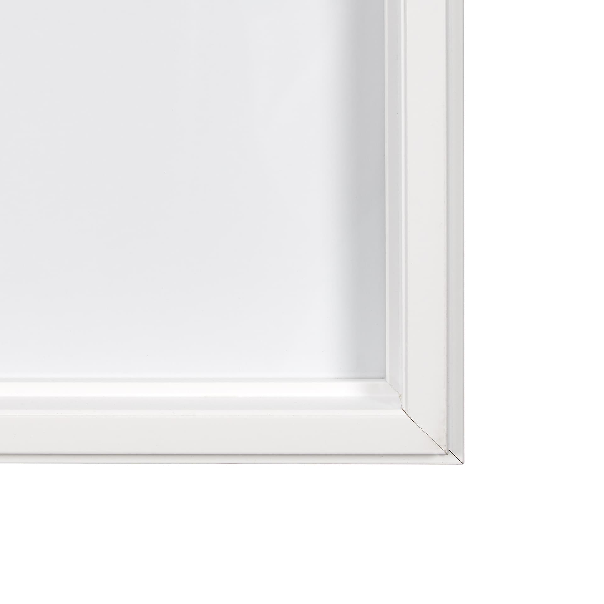 Caldera White by Studio M a handmade Original Framed Artwork under Glass — product photograph