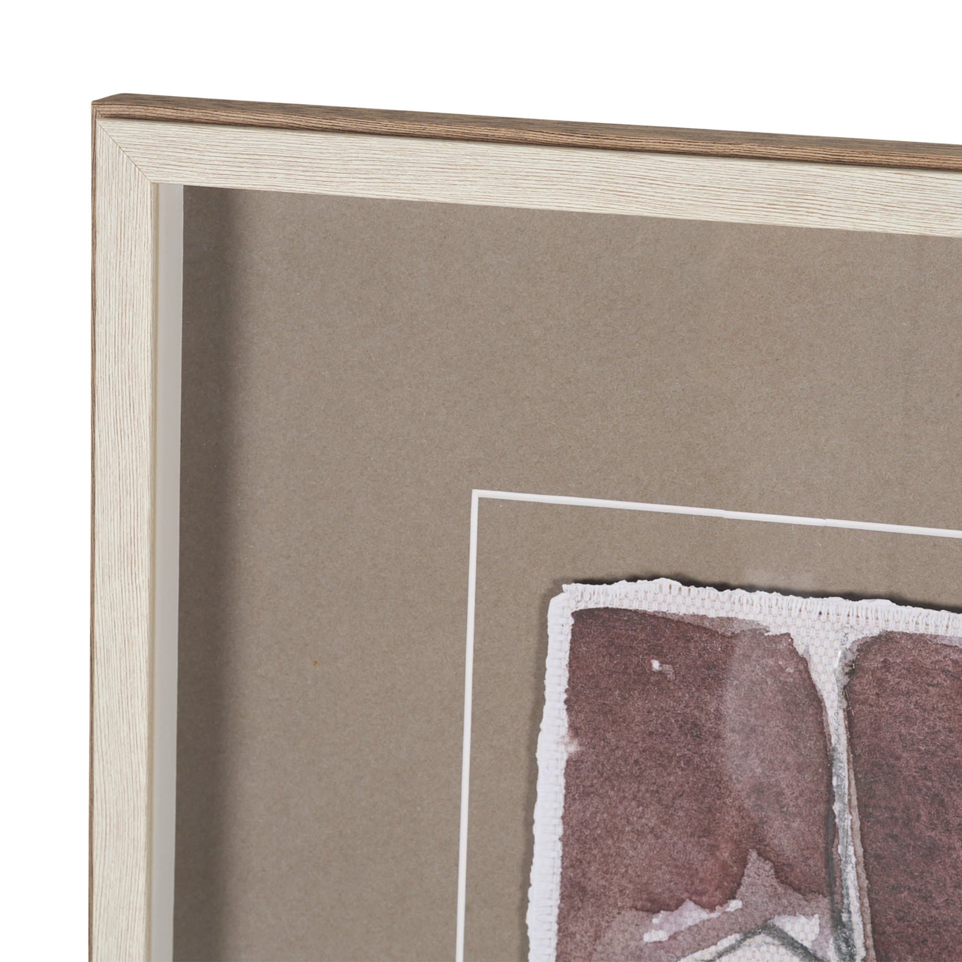 Tulip Bloom I by Mercana Studio Hand-Embellished Framed Artwork Matted under Glass — product photograph