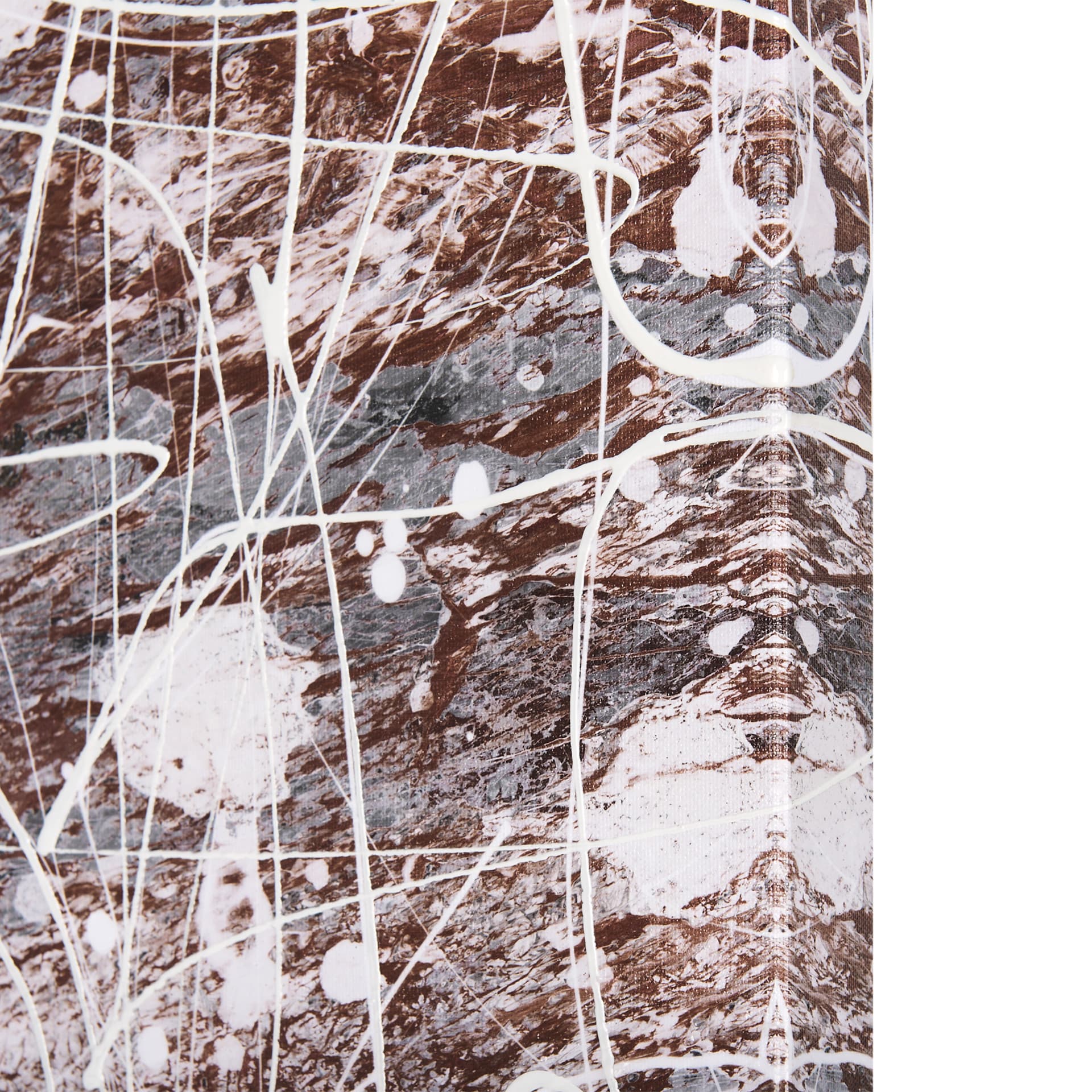 Sakura Rain I by Mercana Studio a Hand Embellished Textured Canvas — product photograph