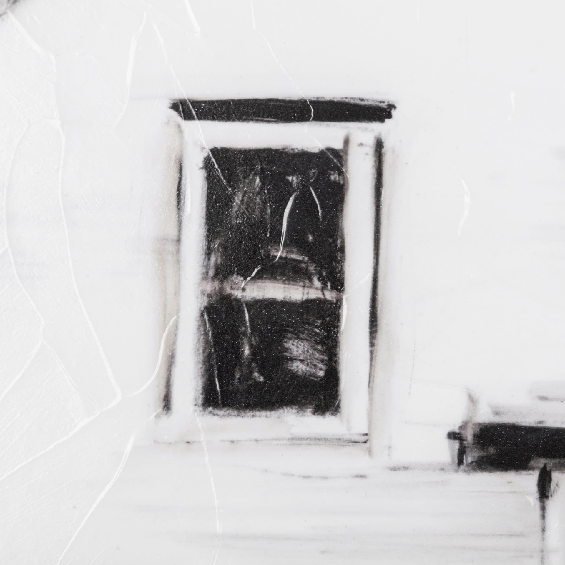 Standing Around I by Ethan Harper a Hand Embellished Textured Framed Photo Art Print Matted under Gl — product photograph