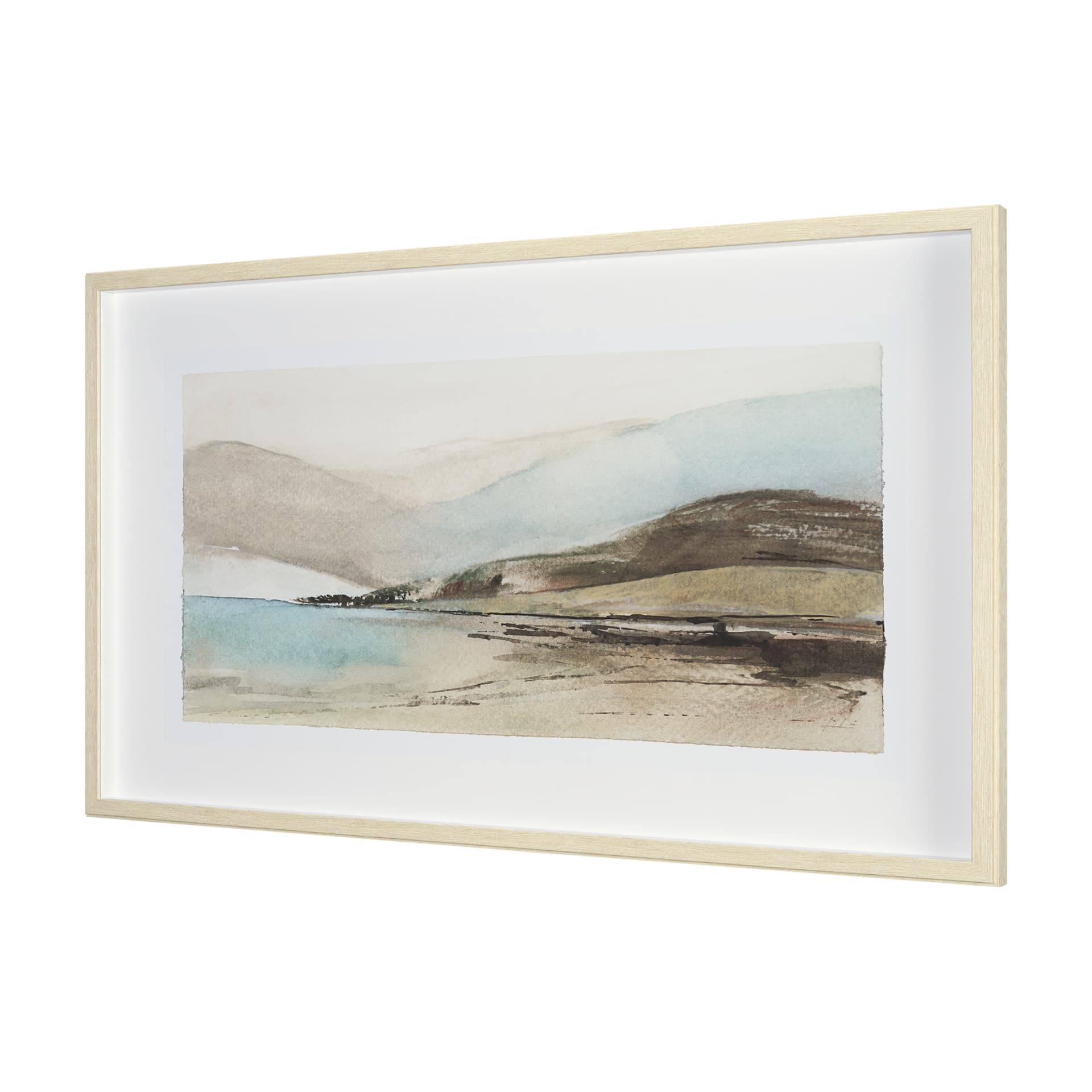Movement I by Mercana Studio a Framed Art Print Matted under Glass — product photograph