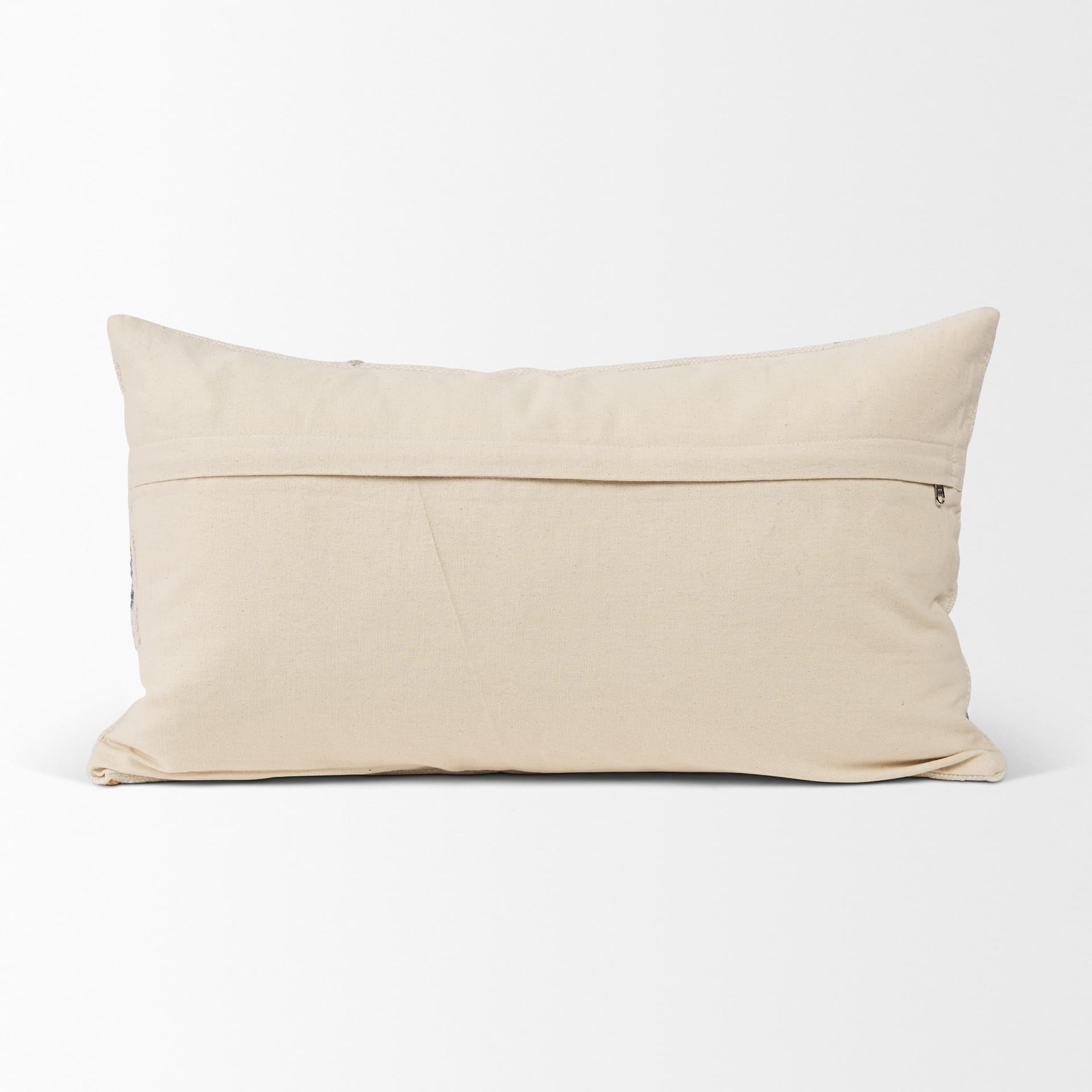 Kitt 14x26 Cream Multi Colored Patterned Lumbar Pillow Cover — product photograph