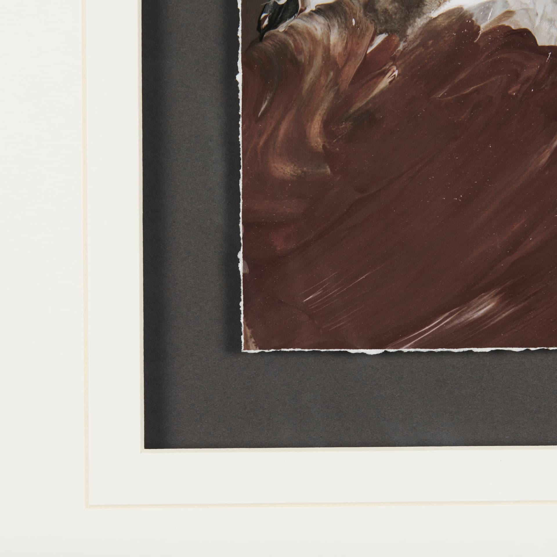 Harmonic IV by Mercana Studio a Hand Embellished Textured Framed Art Print Matted under Glass — product photograph