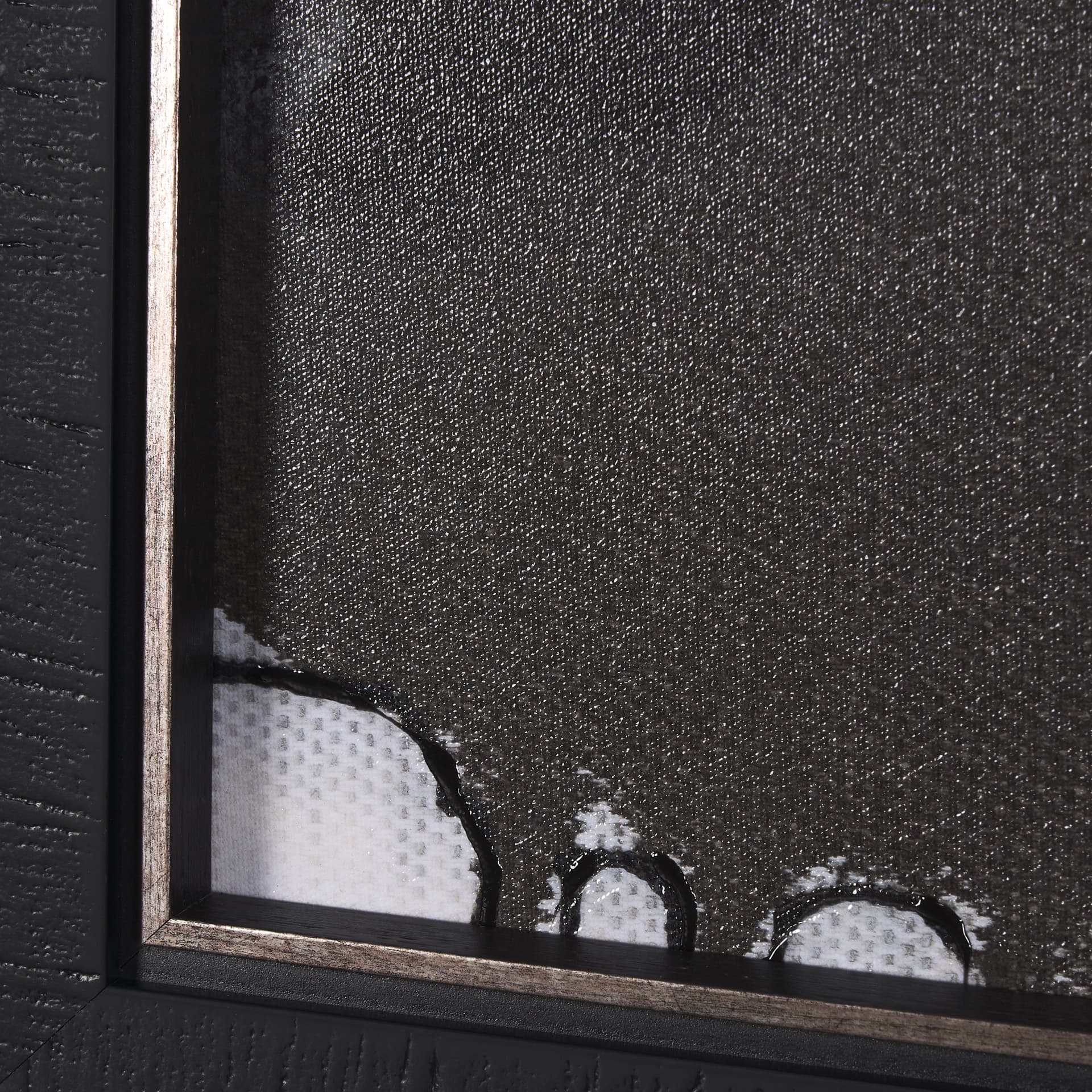 Tributary IV by Mercana Studio a Hand Embellished Textured Framed Art Print — product photograph