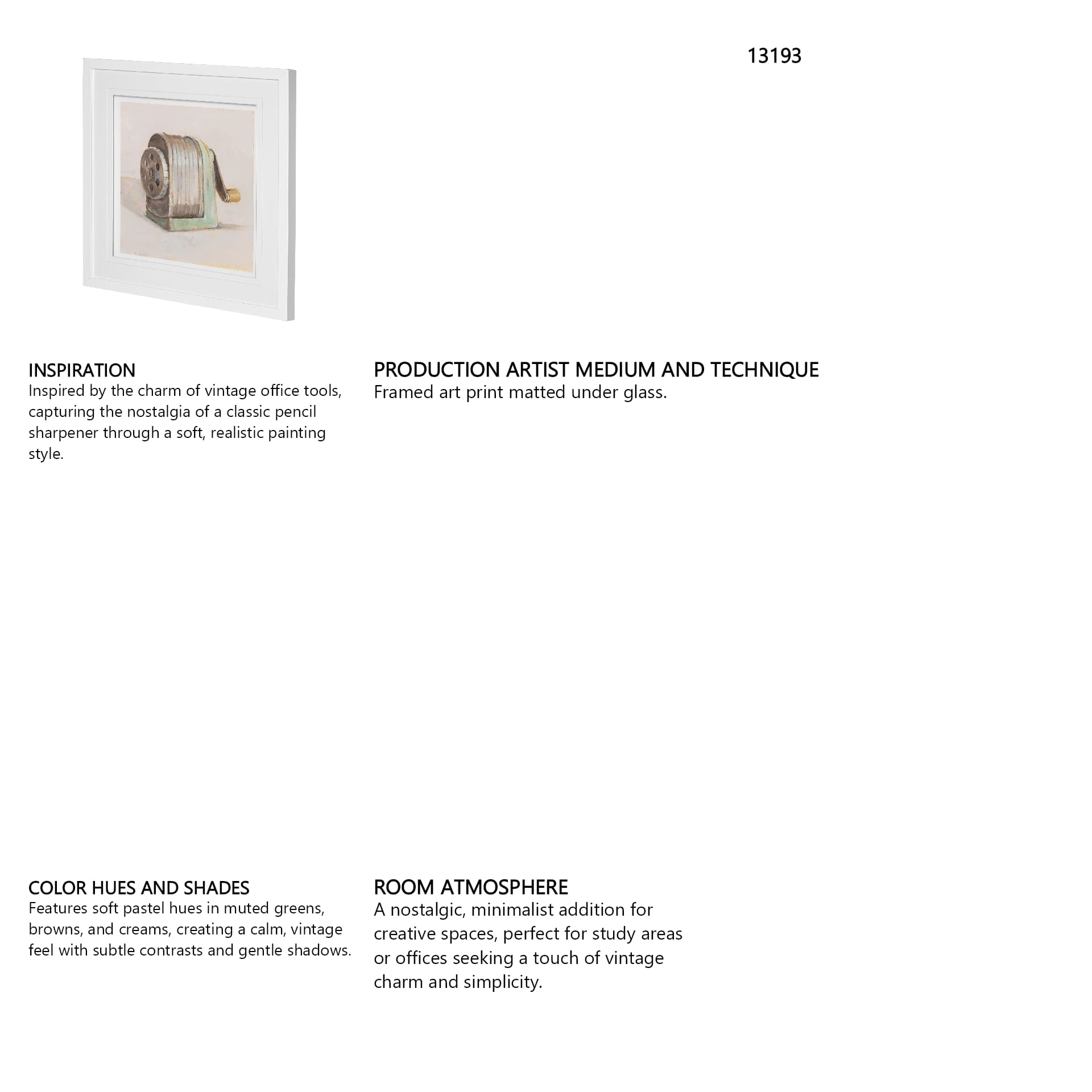 Old School III by Ethan Harper a Framed Art Print Matted under Glass — in a styled room