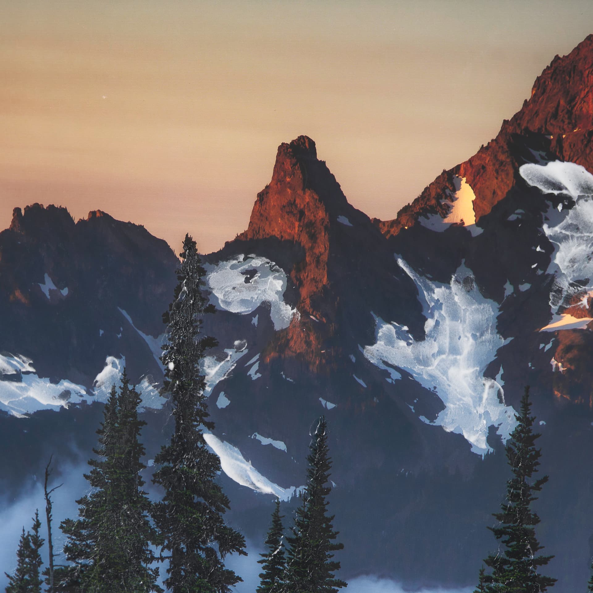 Sunrise Morning by Gary Blatter a Hand Embellished Textured Framed Photo Art Print Matted under Glas — product photograph
