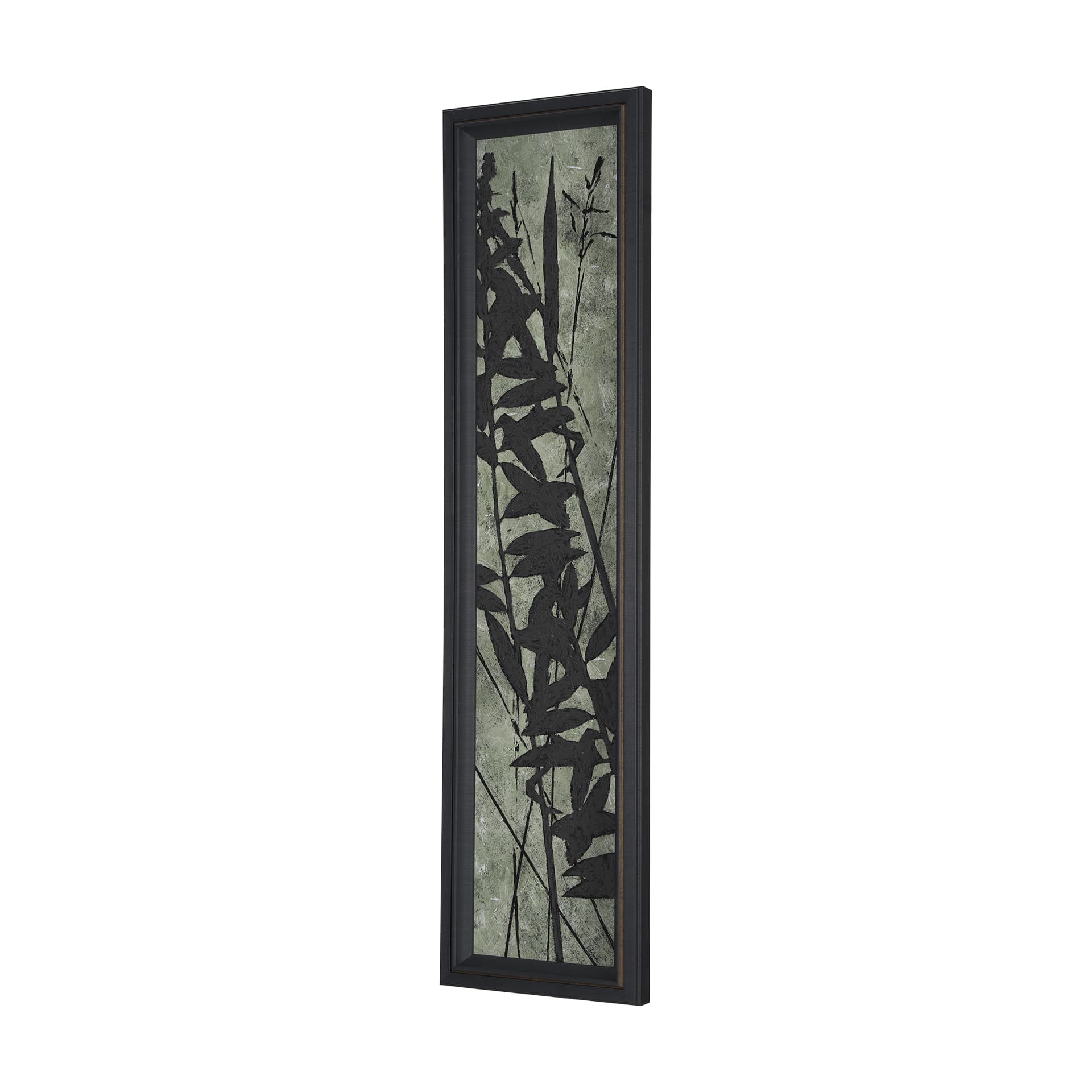Etched Silouette VI by Mercana Studio a Hand Embellished Textured Framed Art Print — product photograph