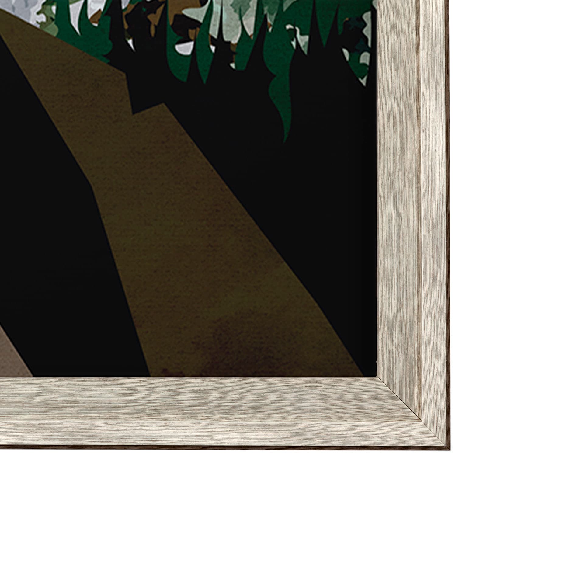 Colorado Go USA (XL) by Mercana Studio a Hand Embellished Decograph Framed Art Print under Glass — product photograph