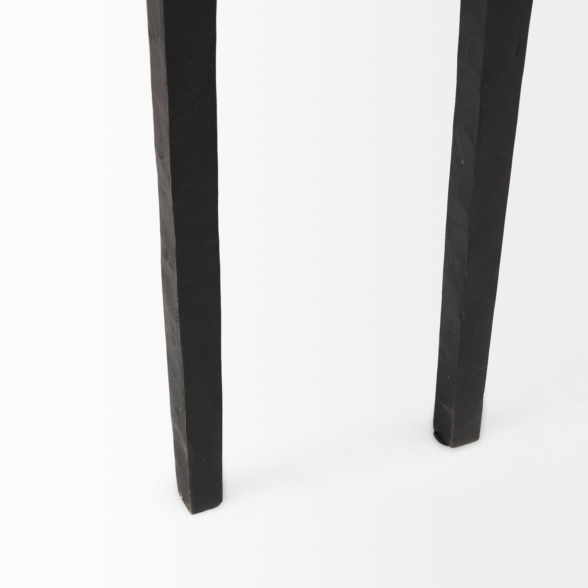 Timothy 48.0 X 8.0 X 30.0 Ebony Black Iron Console Table — product photograph