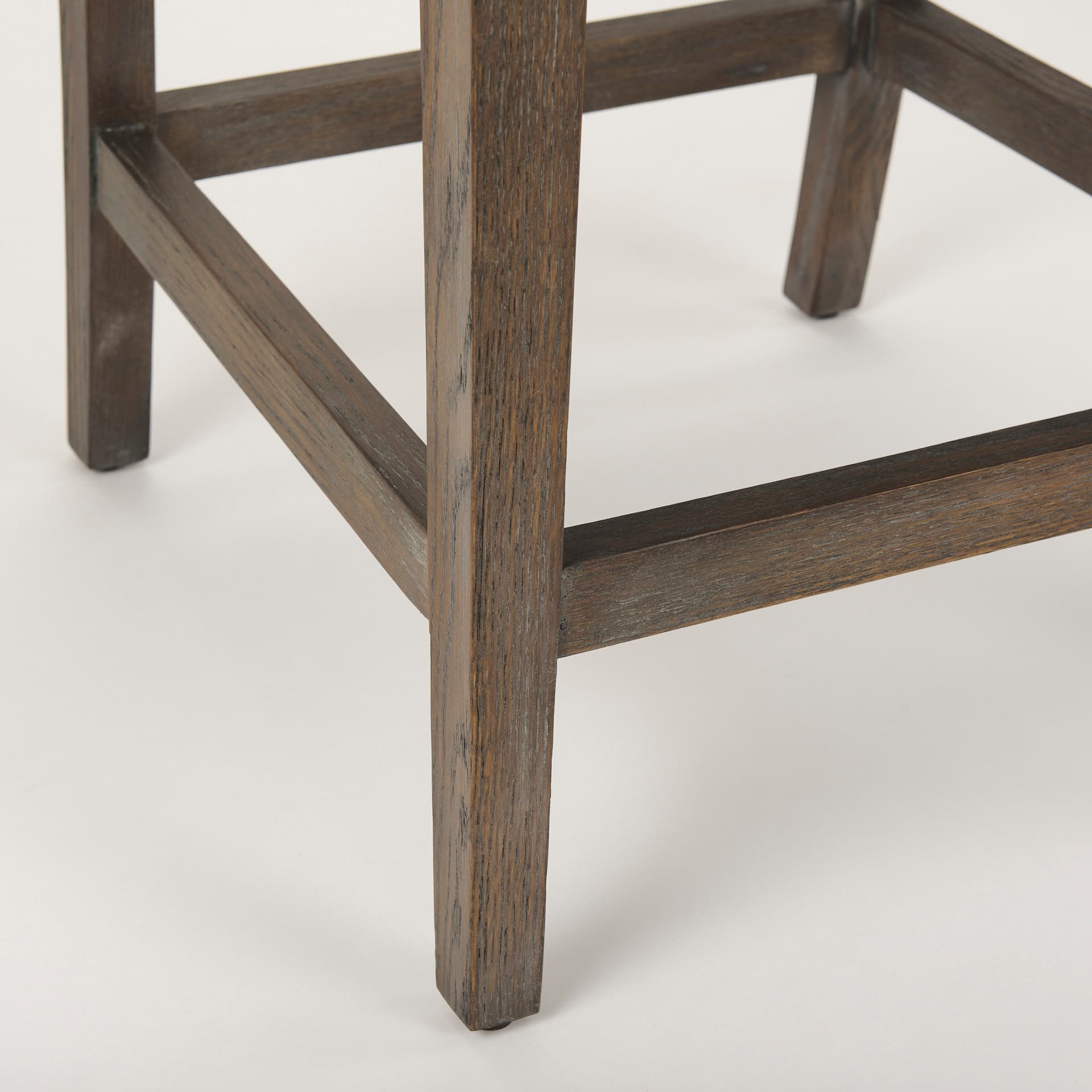 Kensington Backless 43in Seat Counter Stool | Medium Brown Wood — product photograph