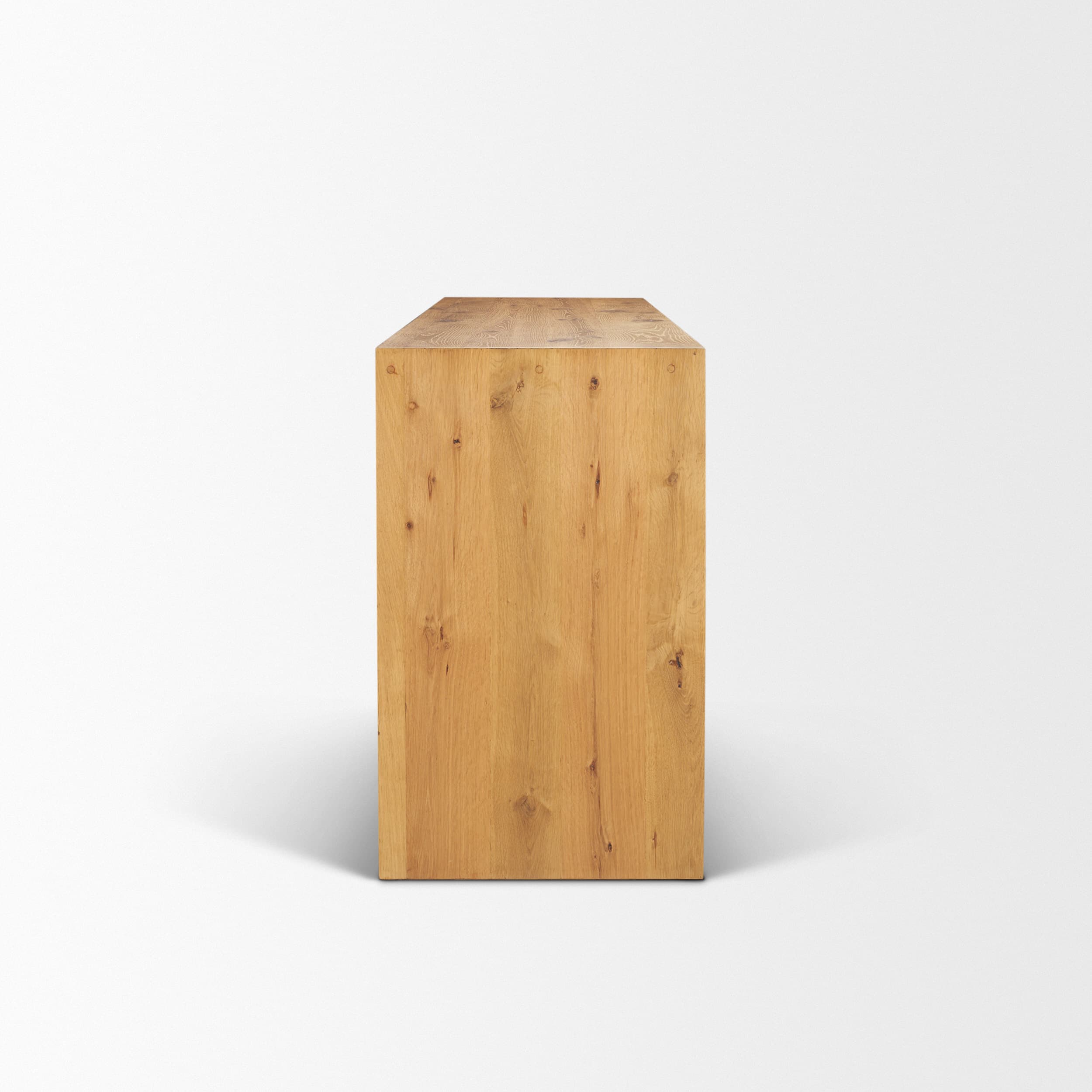 Belford 6-Drawer Light Brown Oak Wood Dresser — product photograph