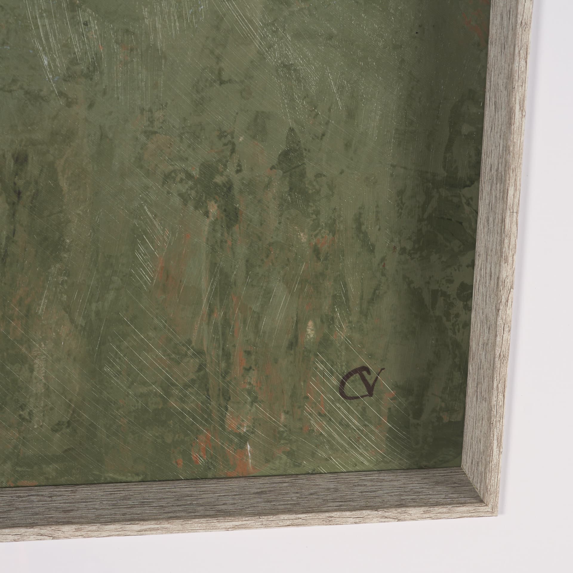 Majestic Canopy I by Mercana Studio Textured Framed Artwork Matted under Glass — product photograph