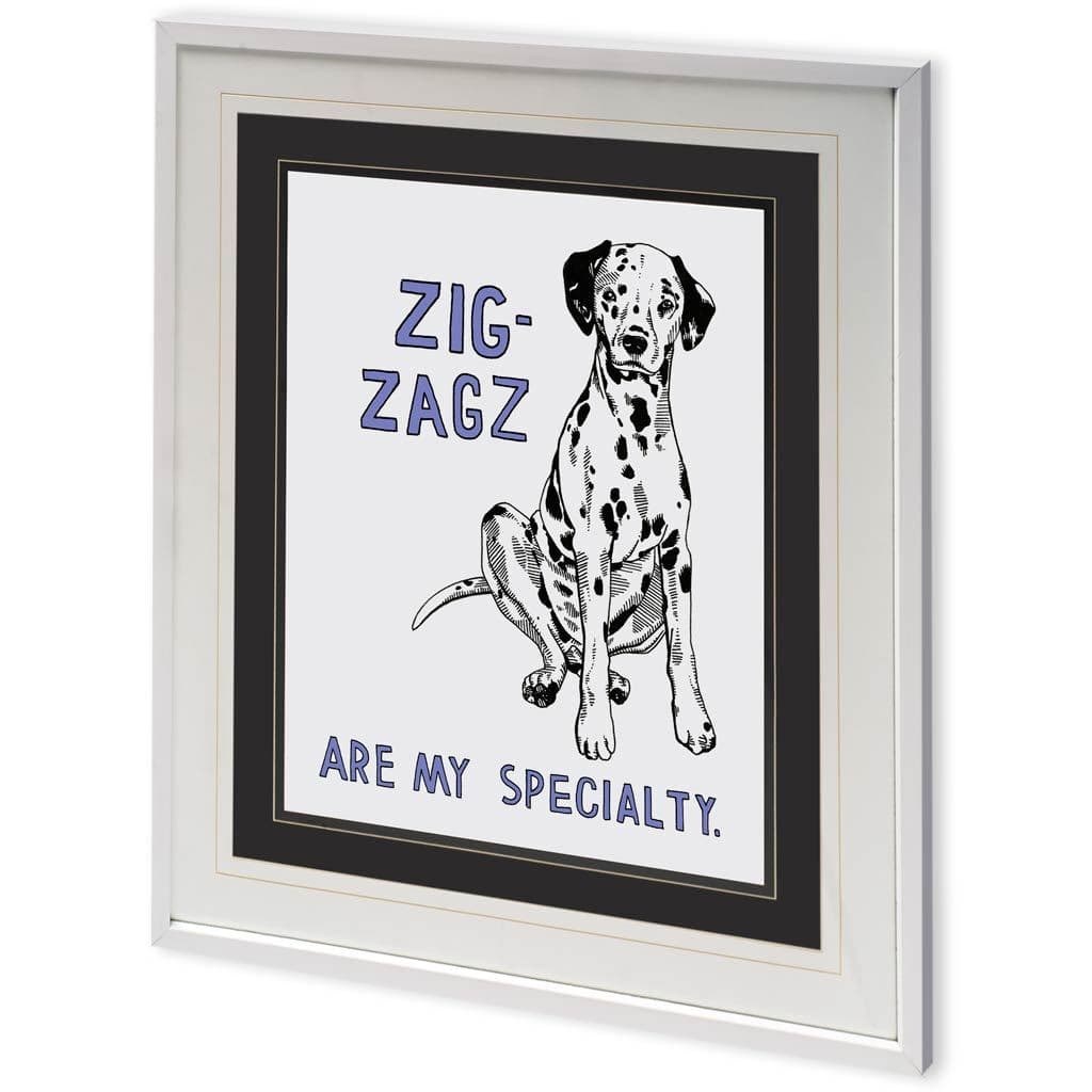 Dalmation by Natasha Marie a Framed Art Print Matted under Glass — product photograph