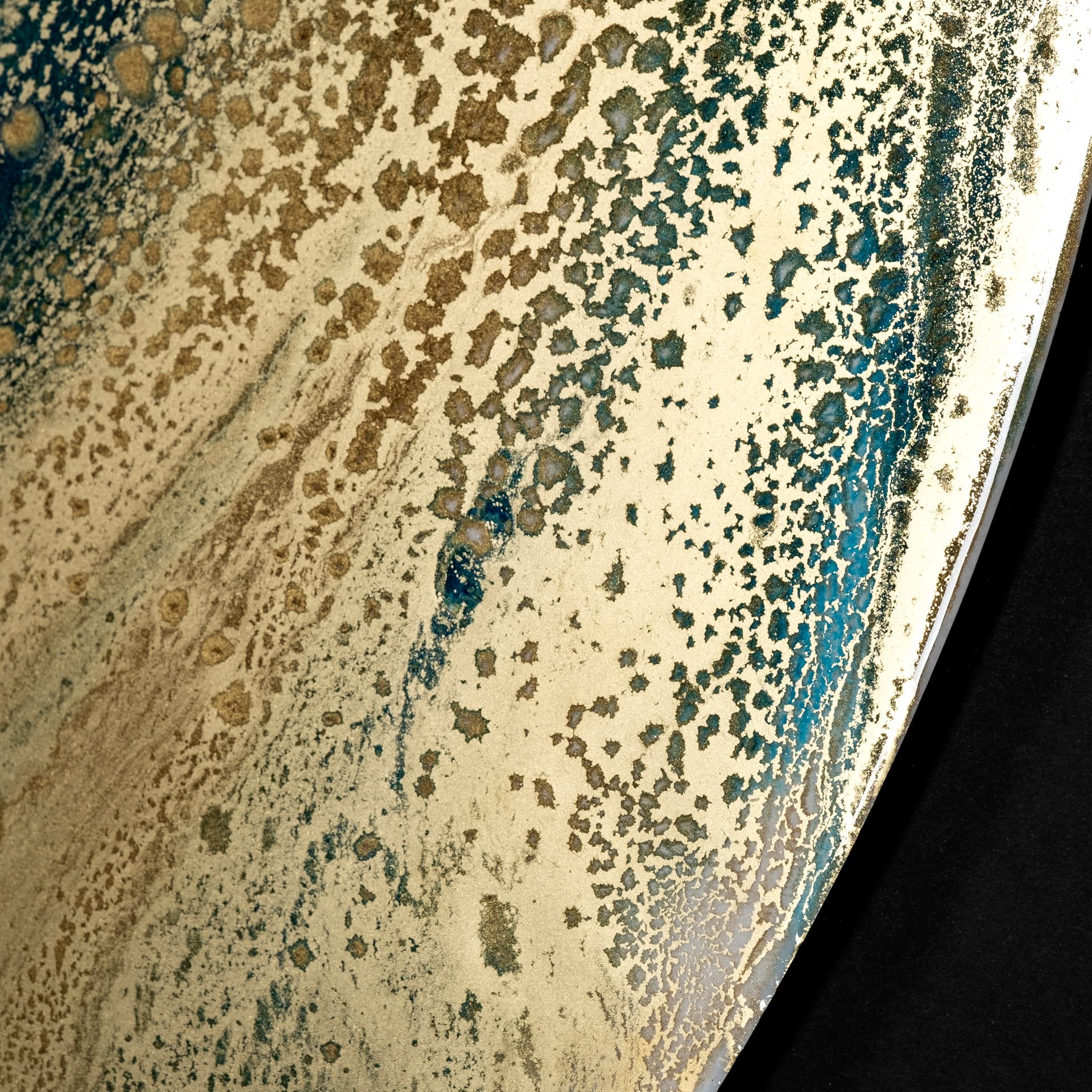 Blue Planet by Barbara Mercado a Framed Art Print Matted under Glass — product photograph