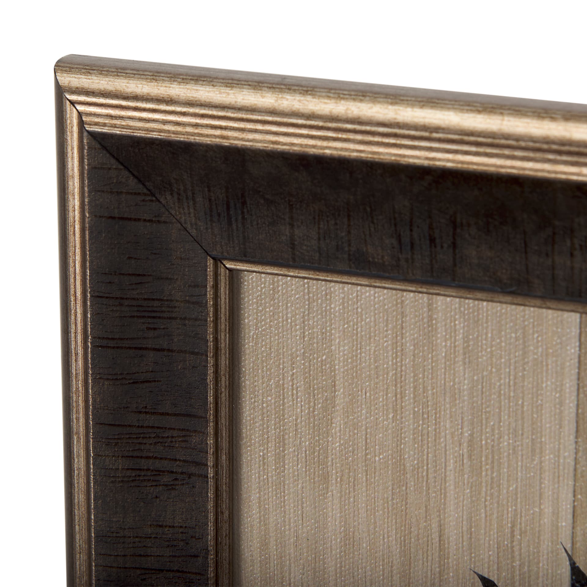 Surf Fence by Mercana Studio a Hand Embellished Textured Framed Art Print — product photograph