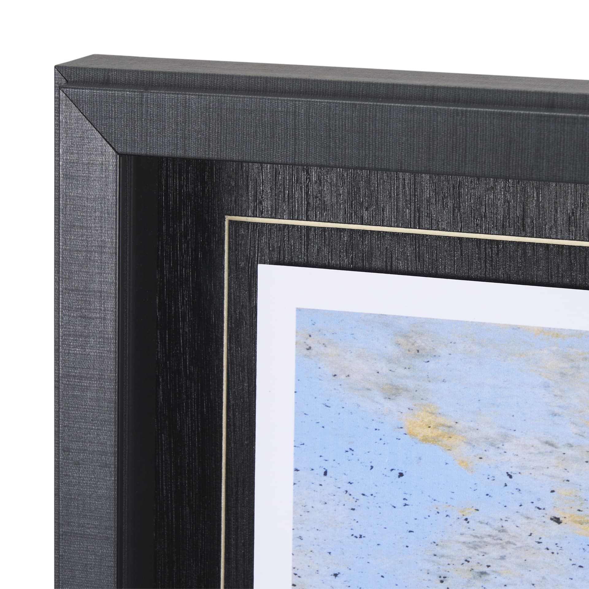 City Vibe III by Mercana Studio a Hand Embellished Textured Framed Art Print Matted under Glass — product photograph
