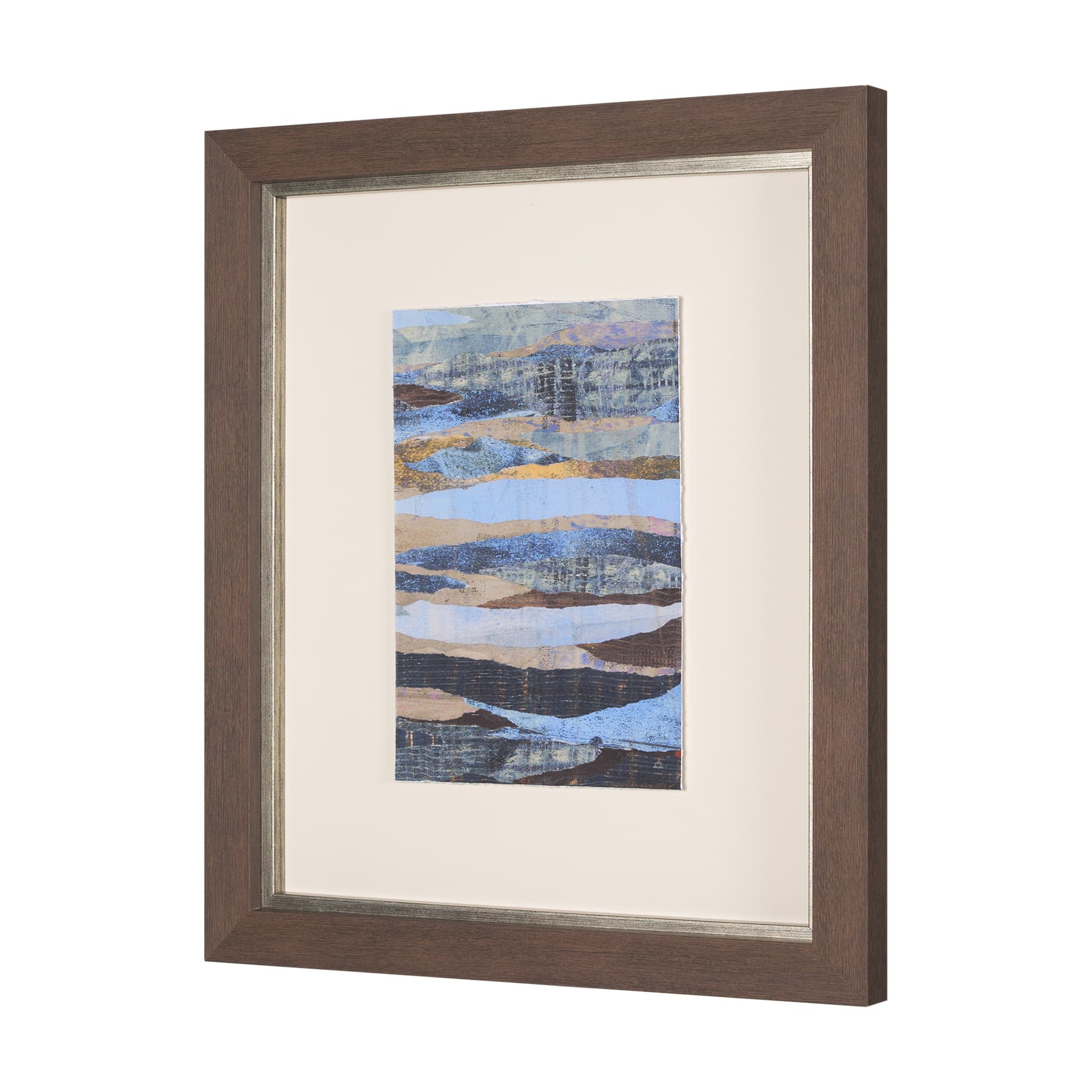 Off In The Distance I by Mercana Studio a Hand Embellished Framed Art Print Matted under Glass — product photograph