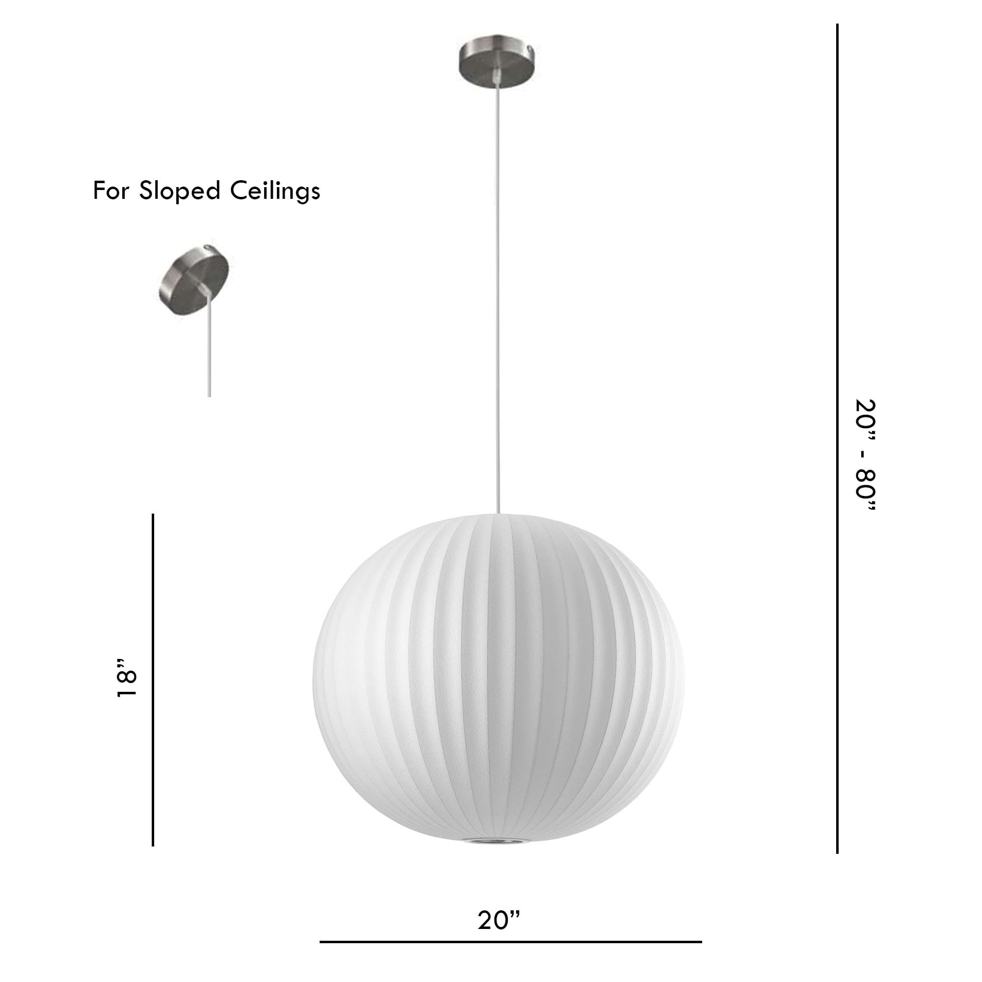 Orb Bubble Pendant Light — product photograph