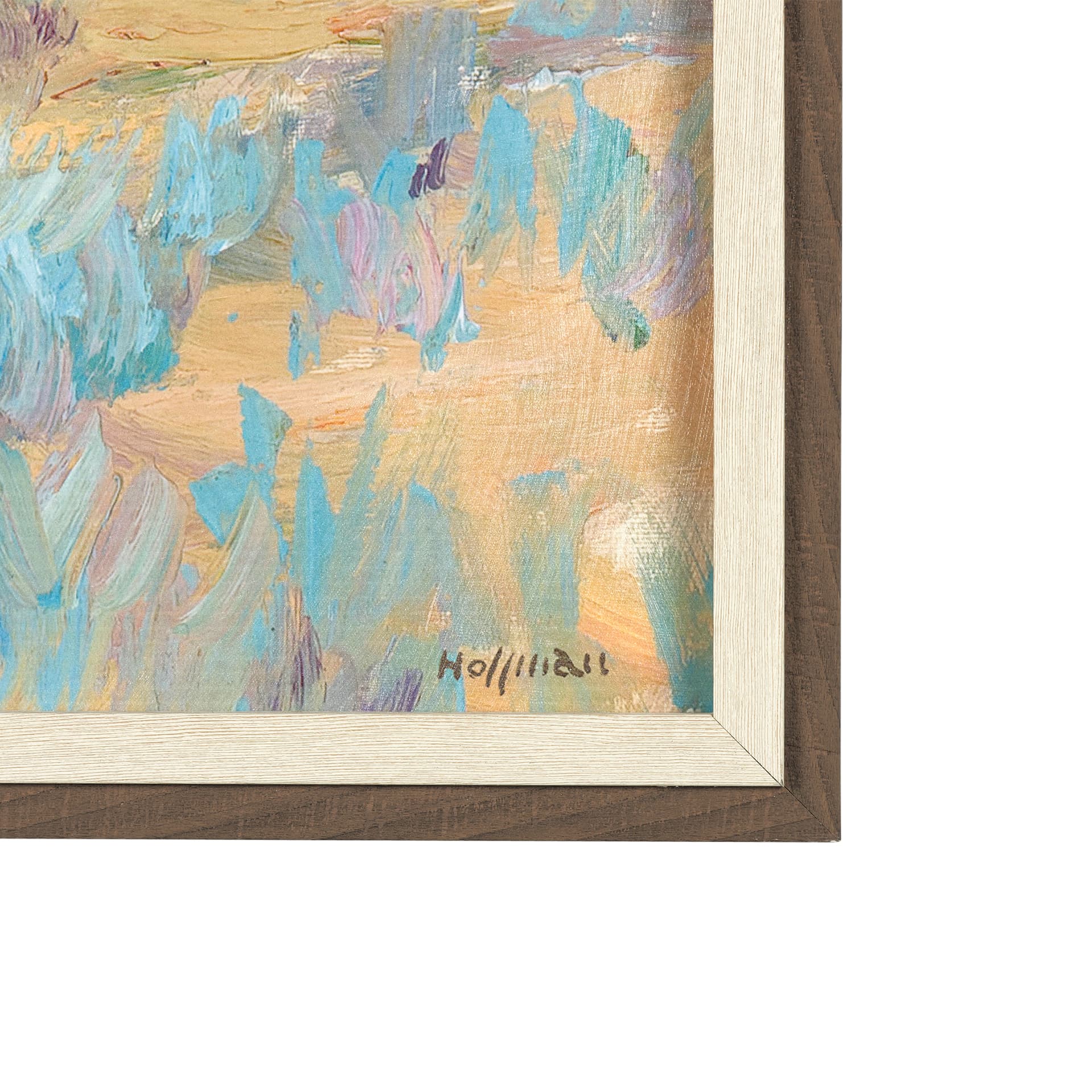 Buffalo by Mercana Studio a Hand Embellished Textured Framed Art Photograph — product photograph