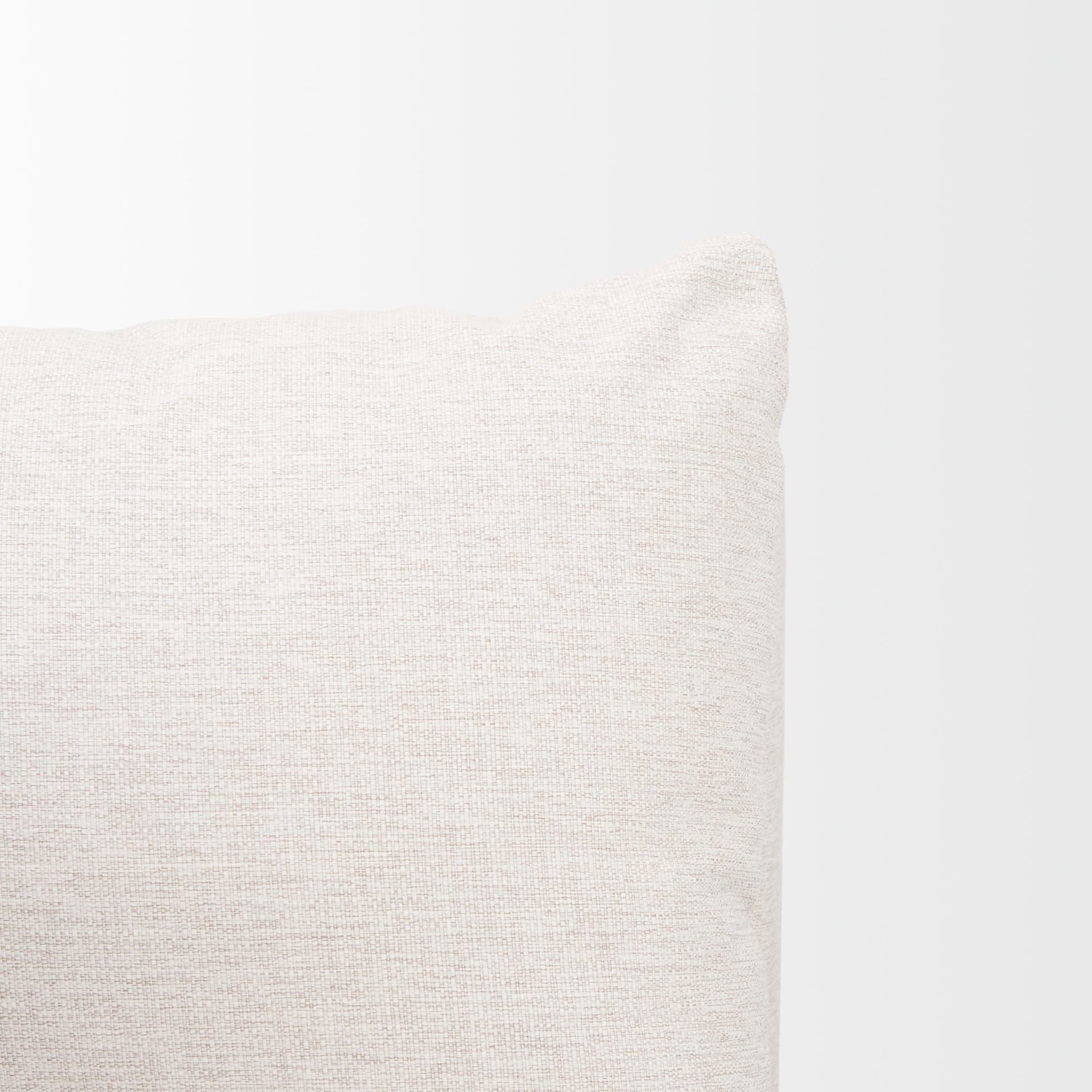 Halston Corner Sectional Piece Oatmeal Performance Fabric — product photograph
