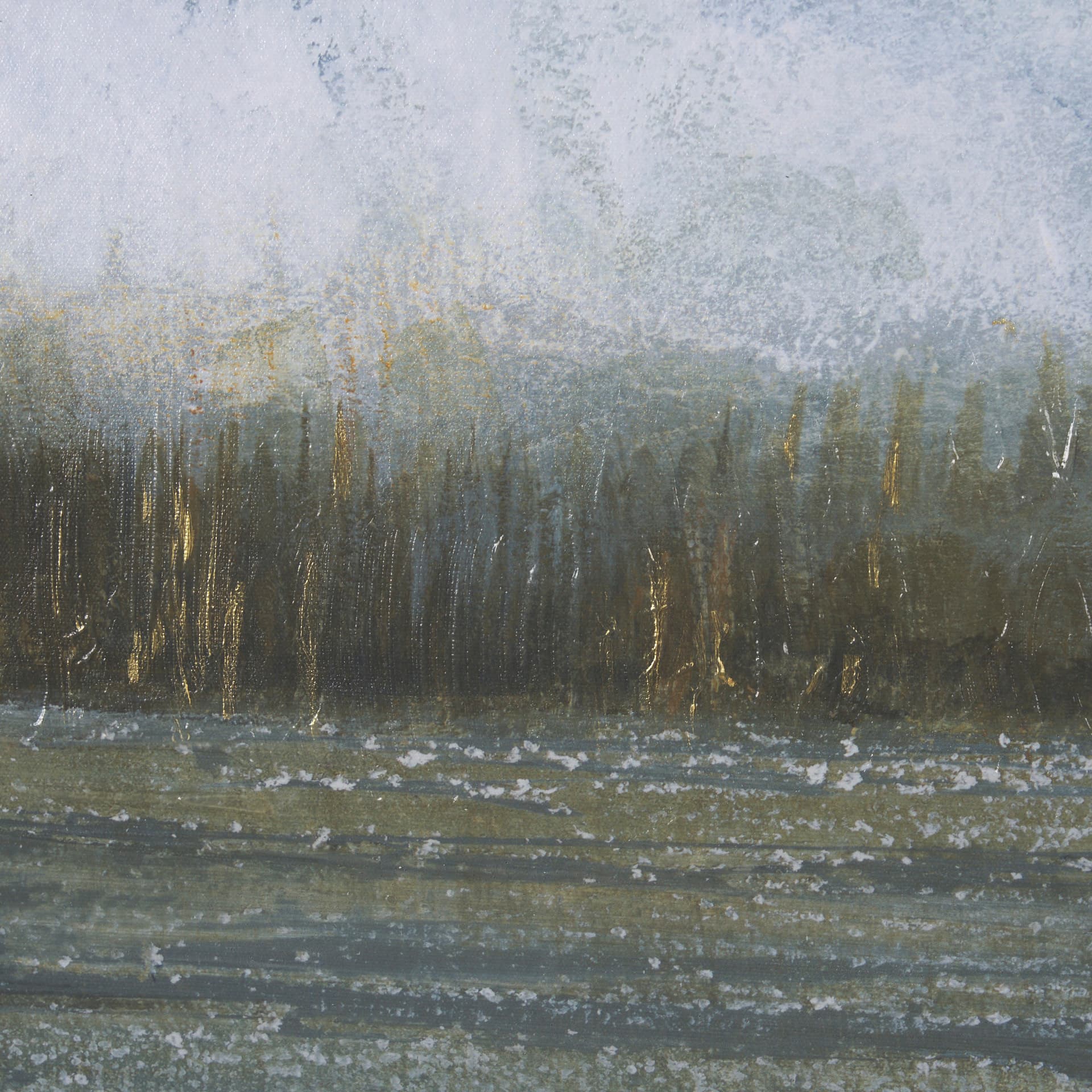 Spring is Coming I by Mercana Studio a Hand Embellished Textured Framed Canvas — product photograph