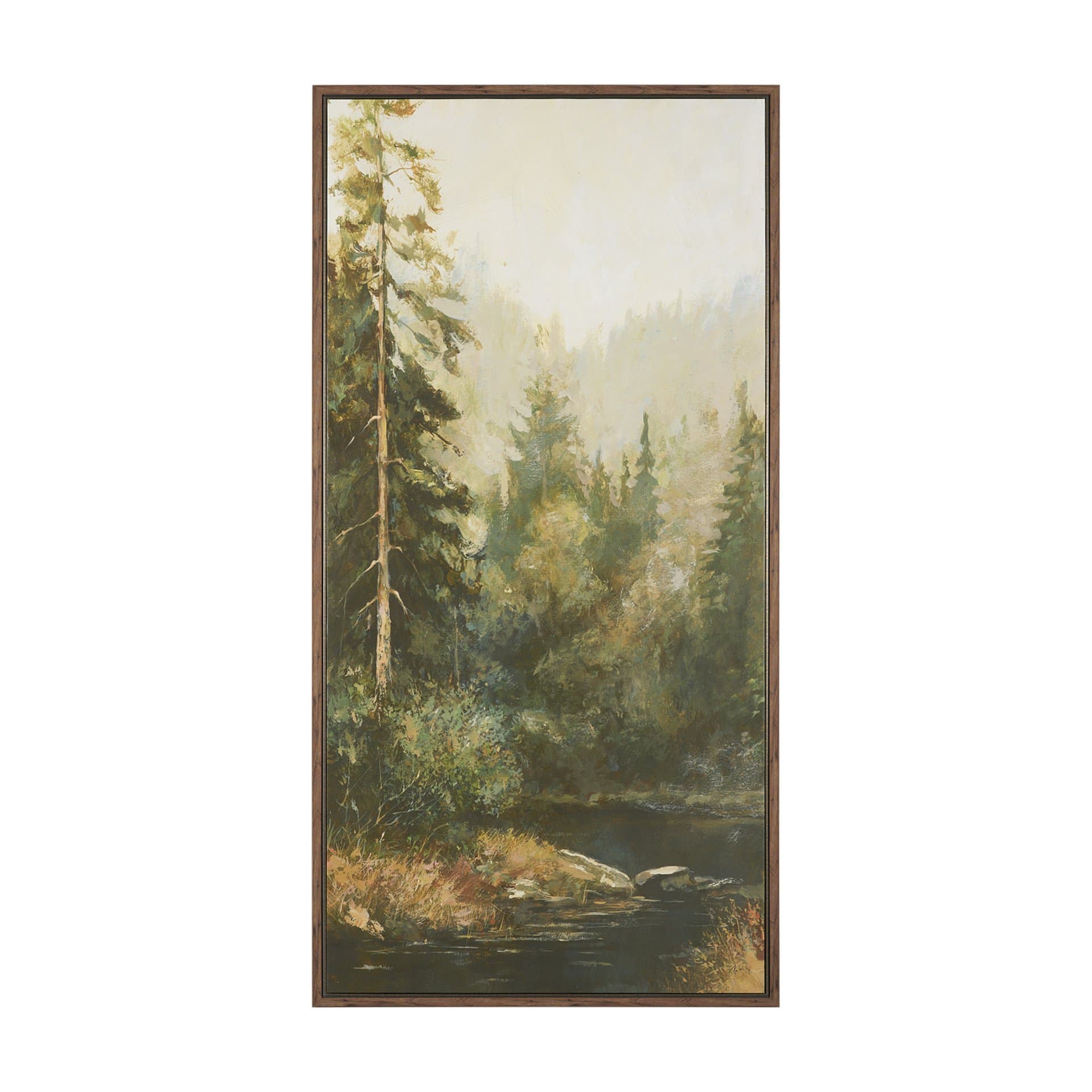 Heart of the Forest II by Mercana Studio Hand-Embellished Textured Framed Canvas Artwork — product photograph
