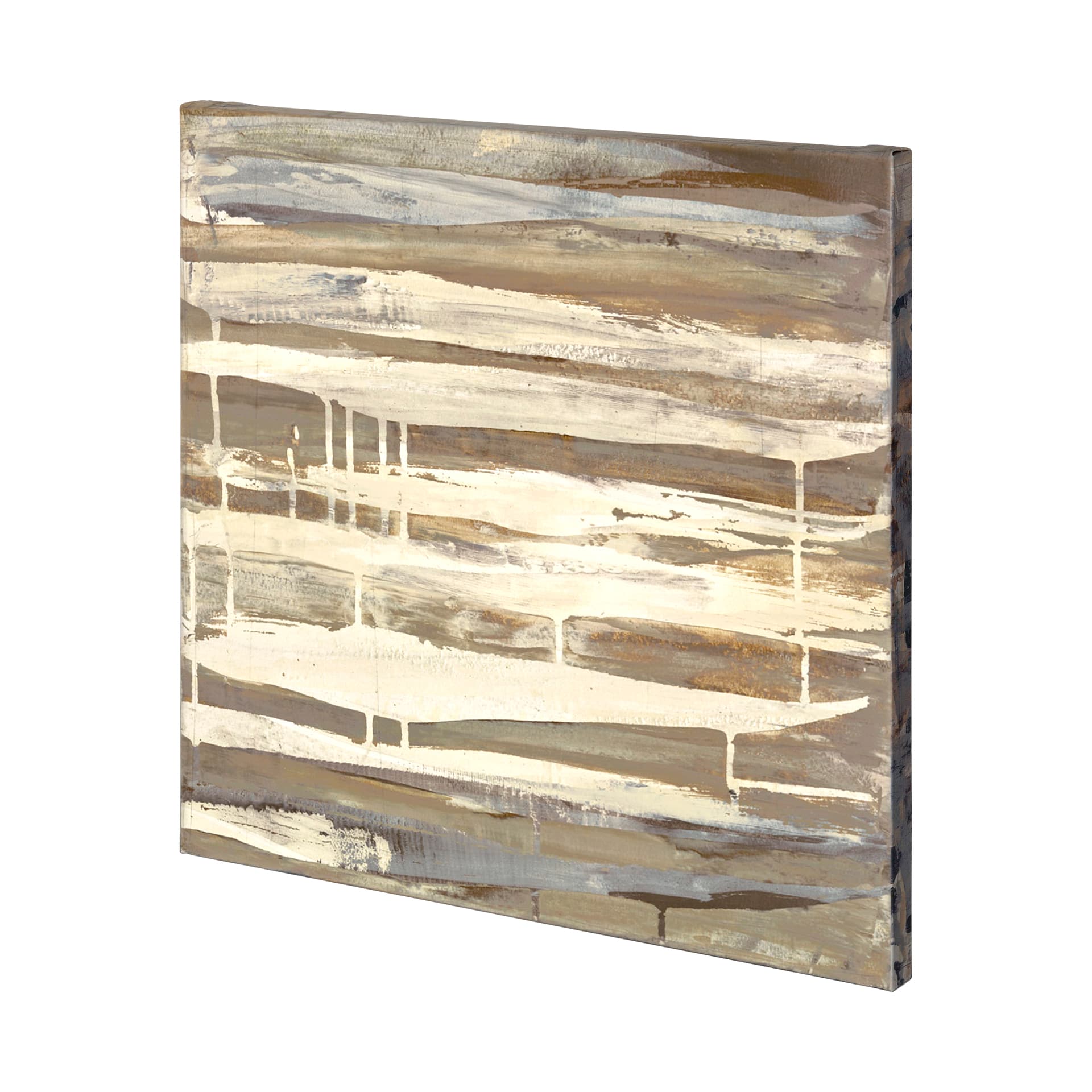 Alloy 2 by Mercana Studio a Hand Embellished Textured Canvas — product photograph