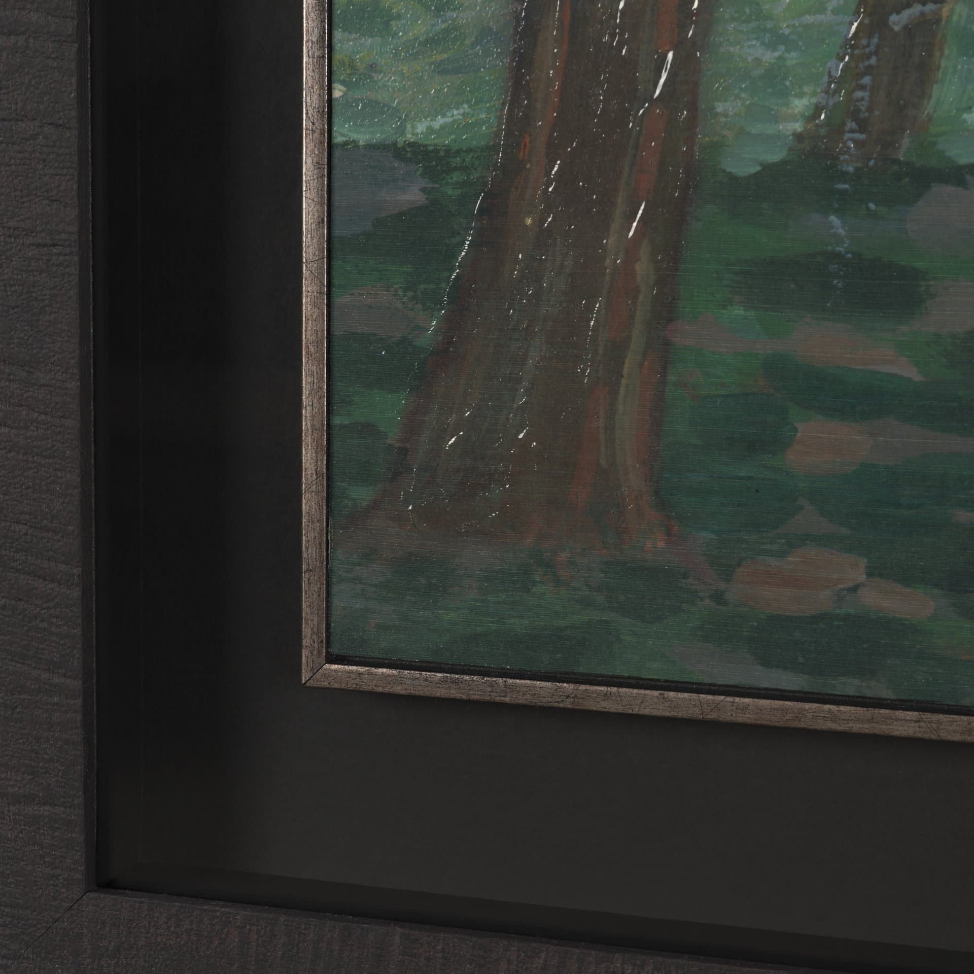 Majestic Garden I by Mercana Studio a Hand Embellished Framed Art Print under Glass — product photograph